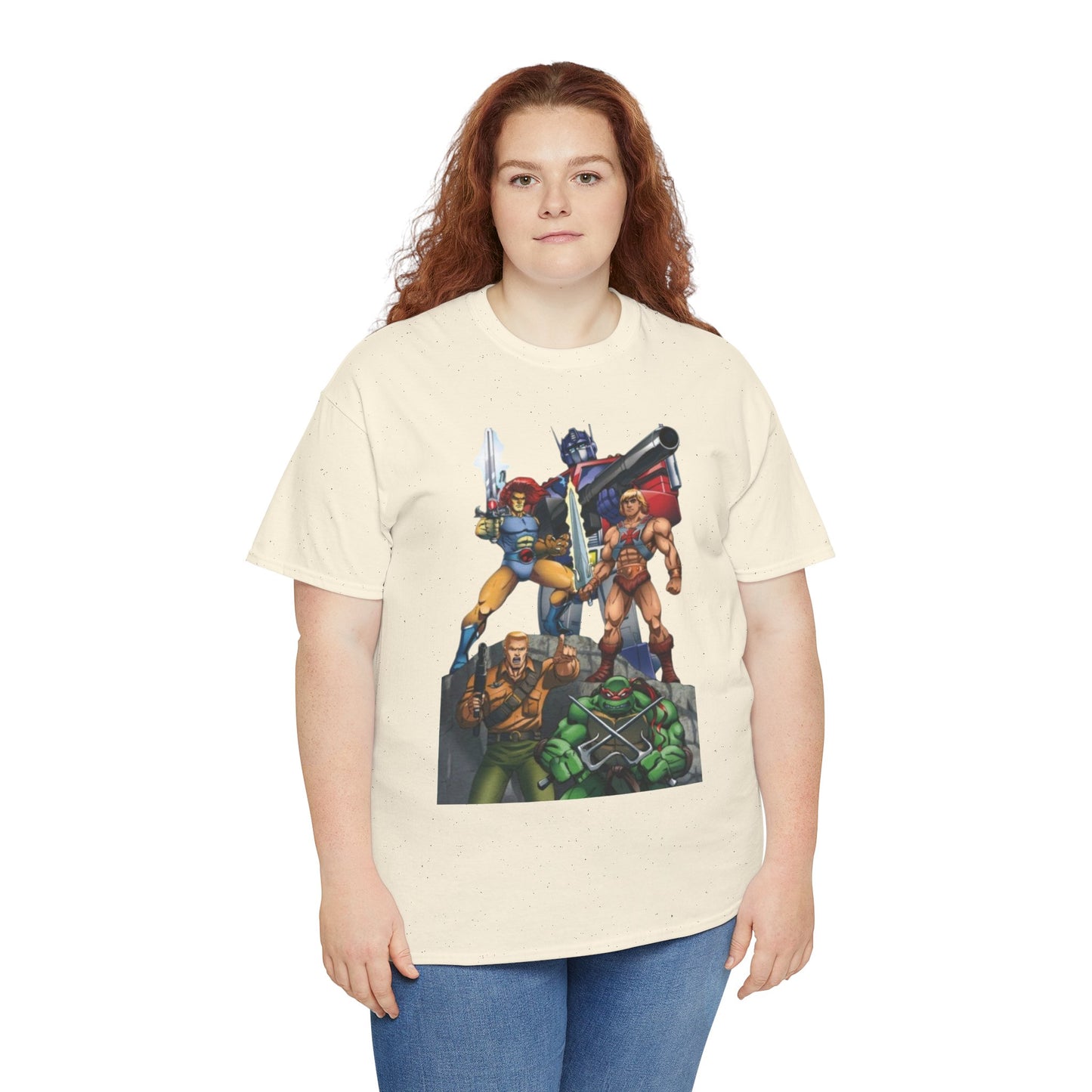 Retro 80s Action Heroes Unisex Tee