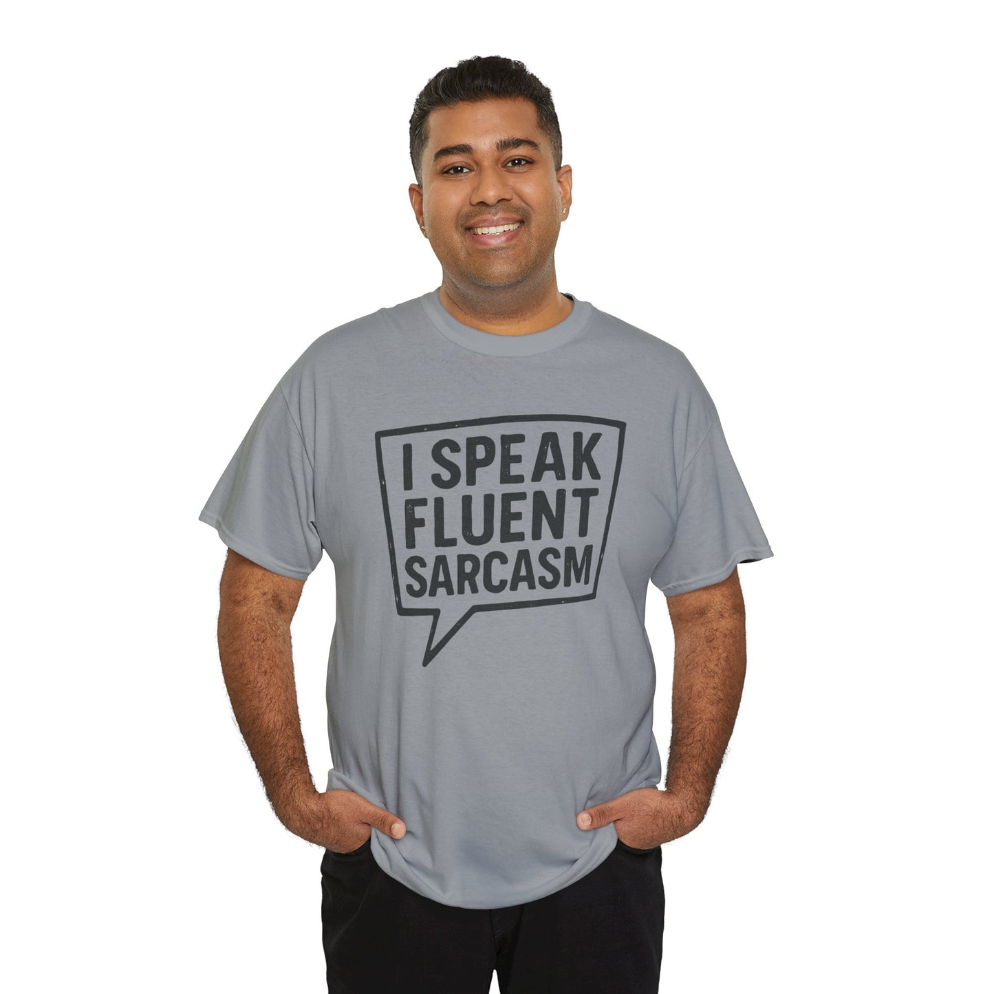 Fluent Sarcasm Humor Tee Unisex Cotton T-Shirt