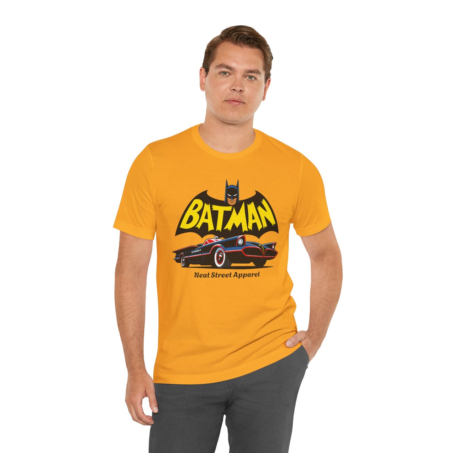 Unisex Vintage Batman Short Sleeve Tee