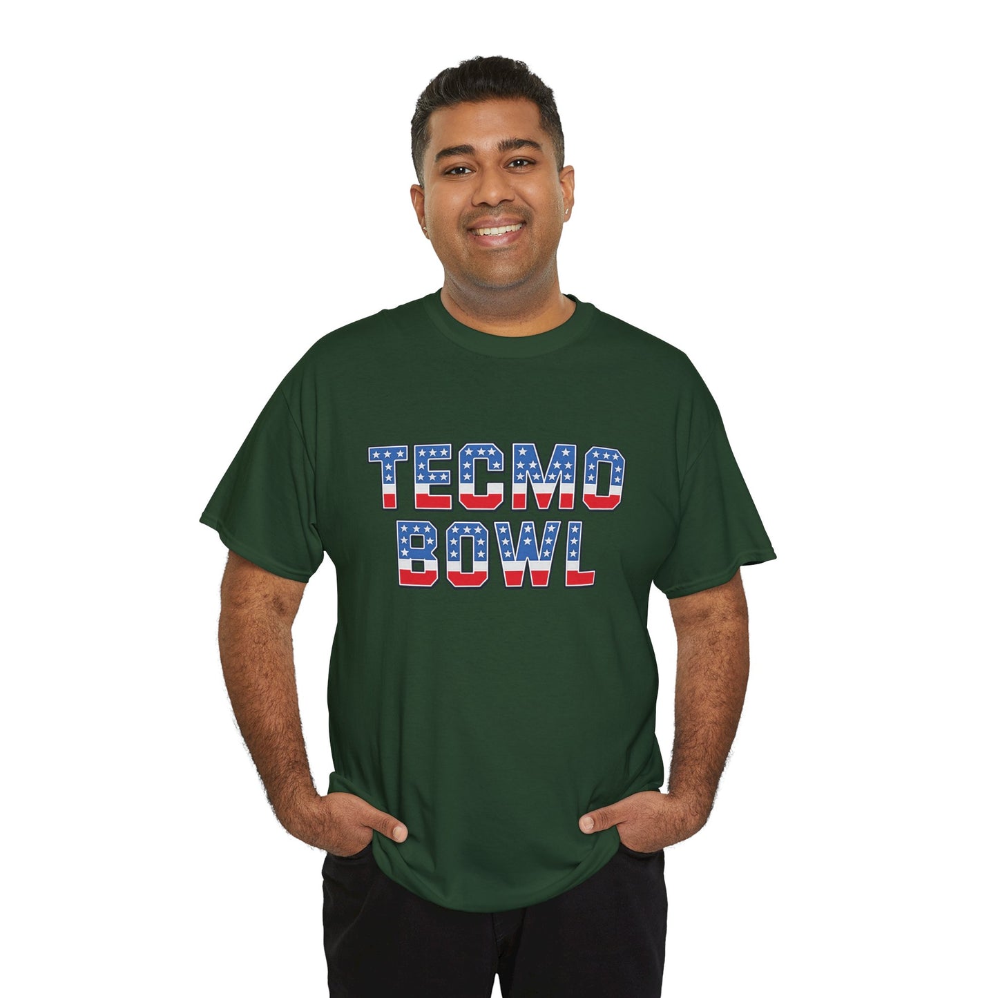 Tecmo Bowl Retro Unisex Heavy Cotton Tee