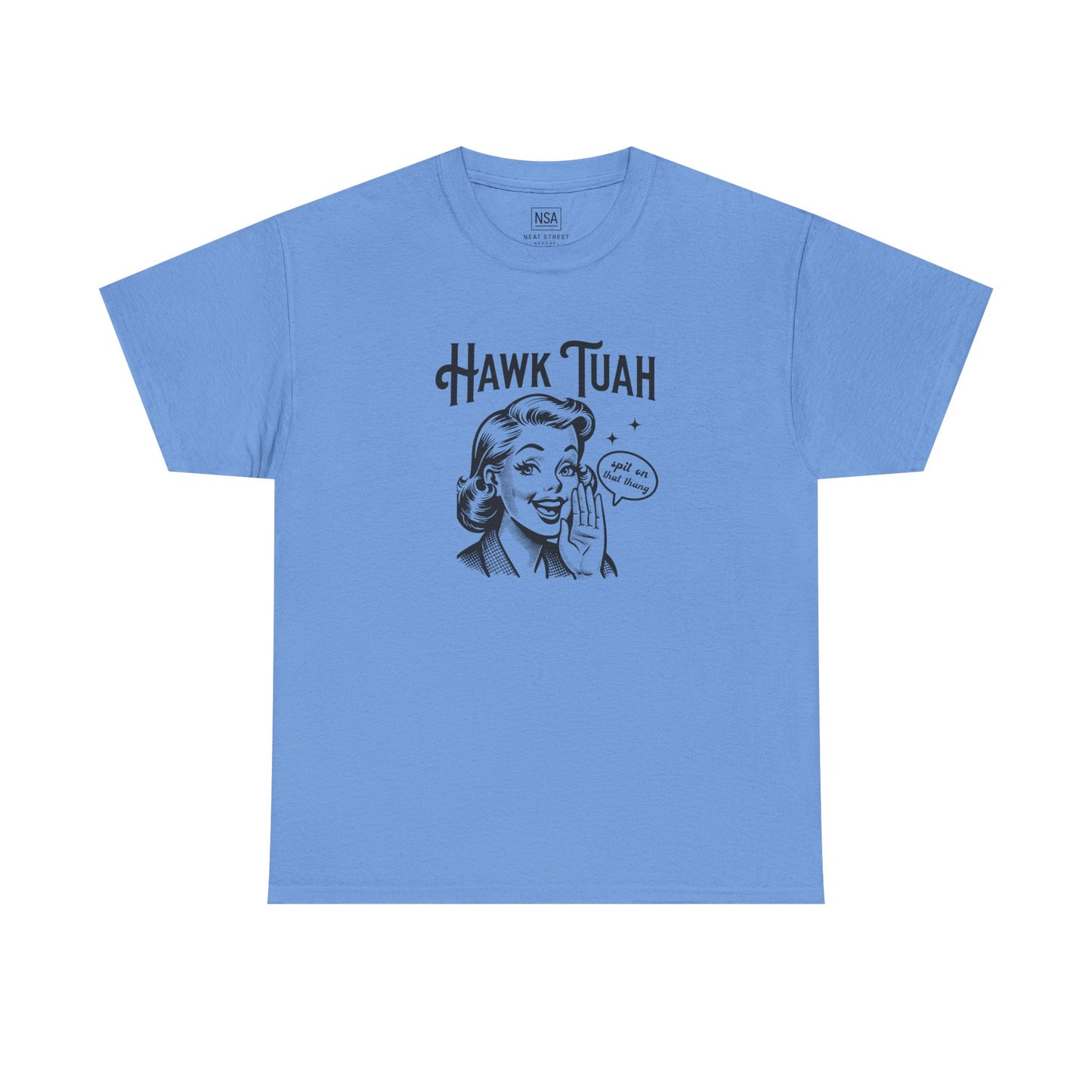 Hawk Tuah Funny Graphic Tee