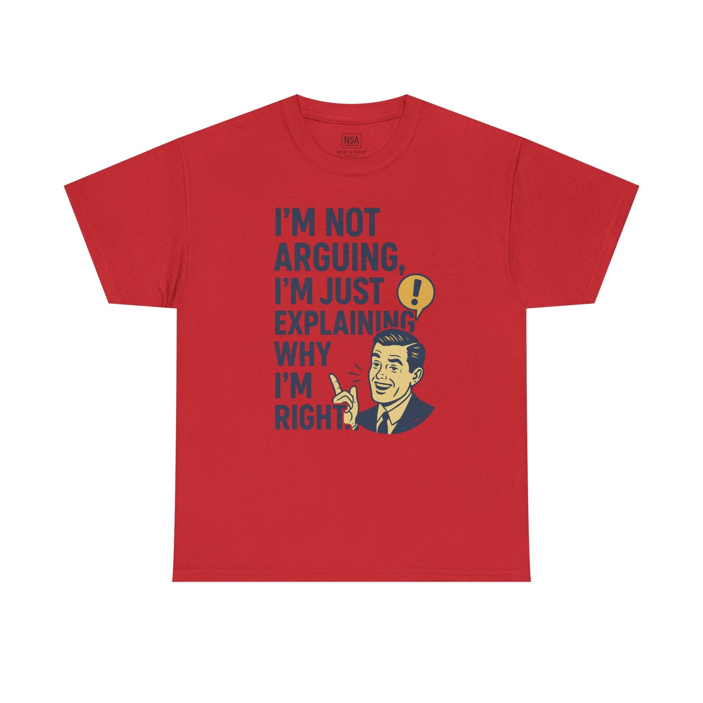 Unisex Humorous Explanation Tee, Funny T-Shirt