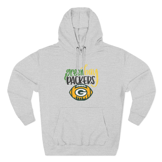 Green Bay Packers Logo Hoodie — Fleece Pullover for Fans