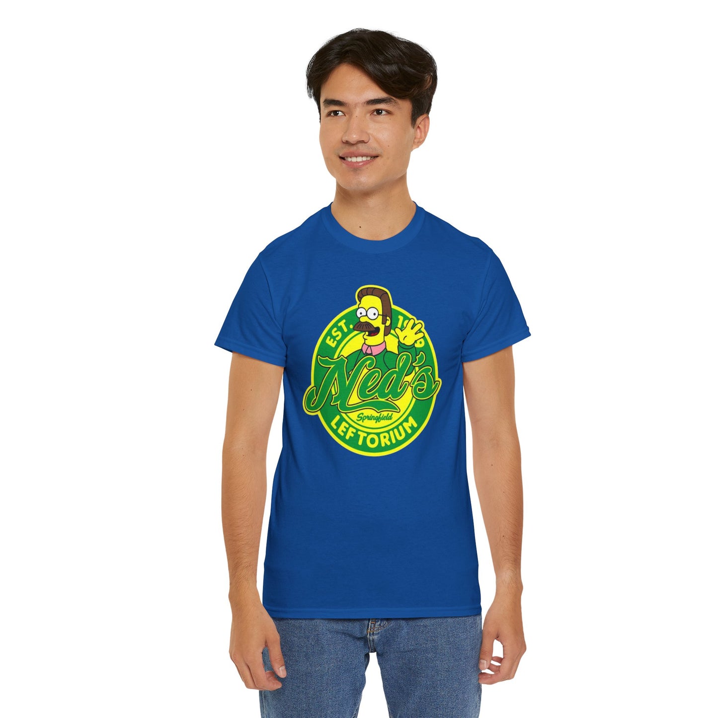 Ned's Leftorium Unisex Heavy Cotton Tee