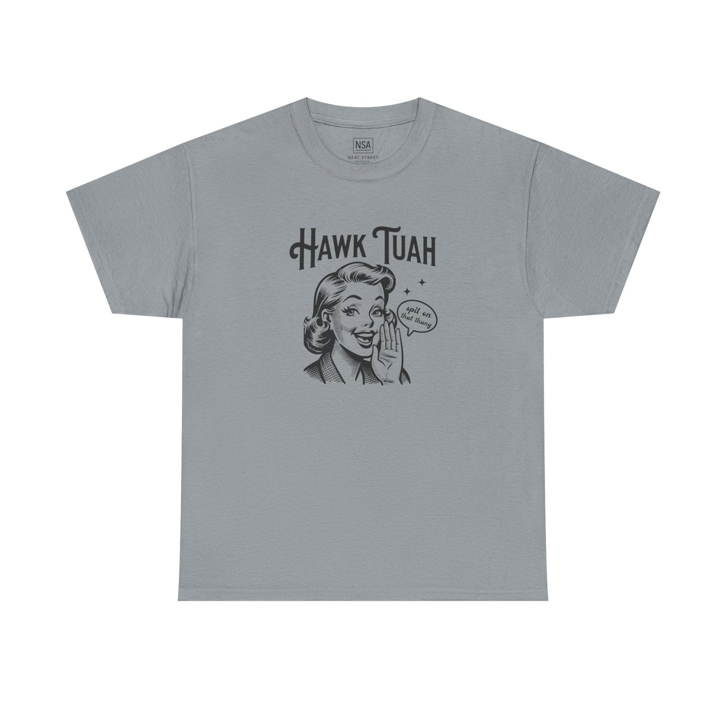 Hawk Tuah Funny Graphic Tee