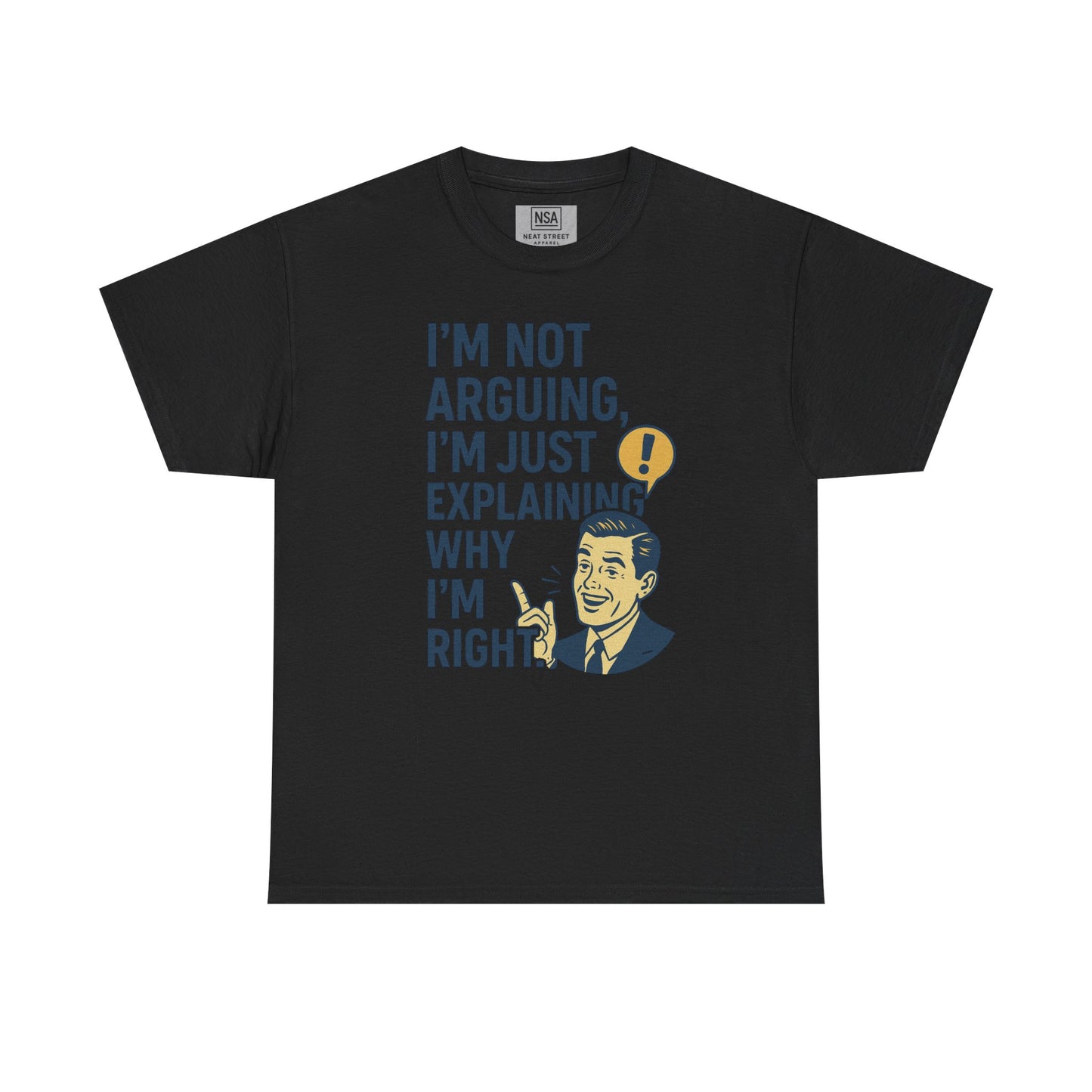 Unisex Humorous Explanation Tee, Funny T-Shirt