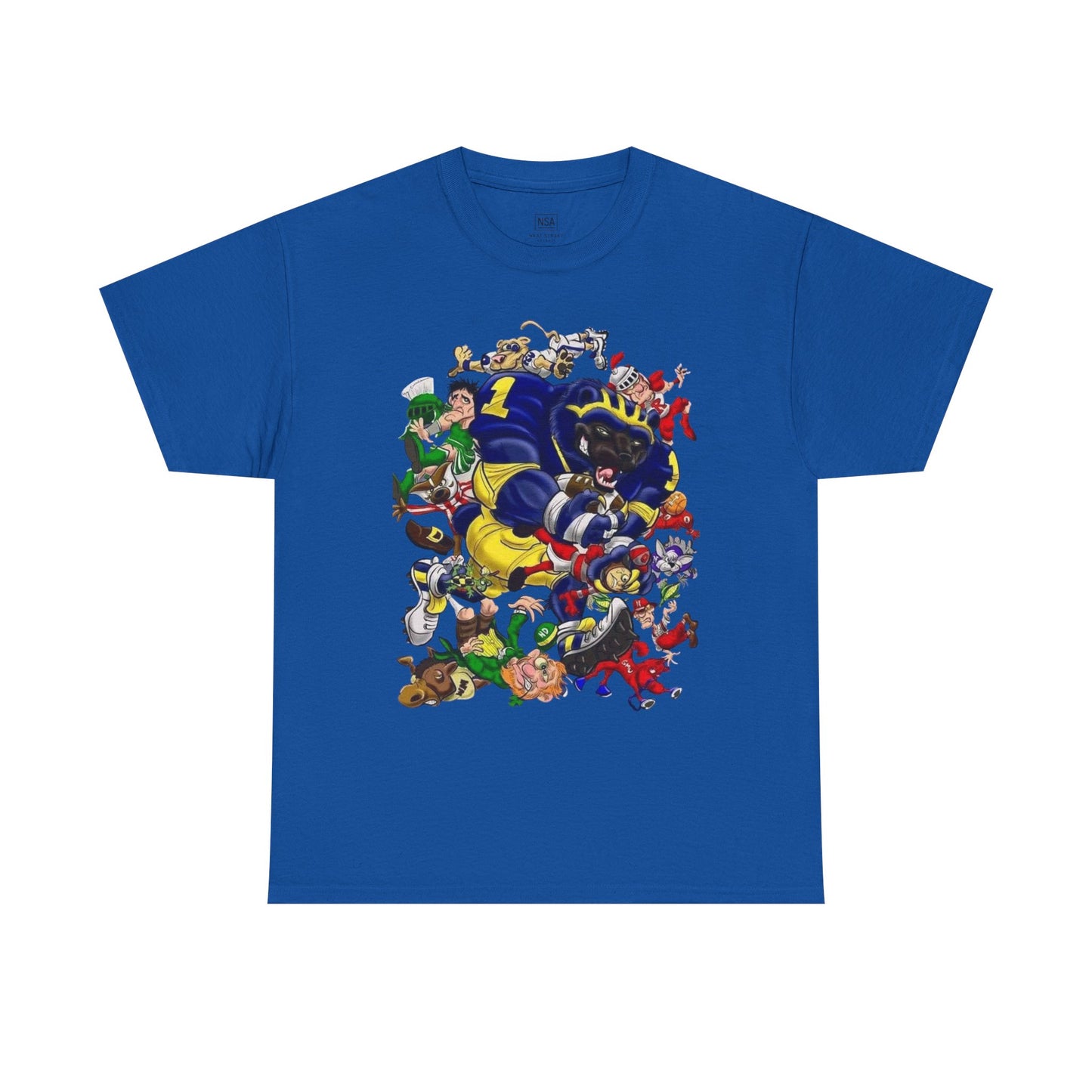 Wolverines Unisex Heavy Cotton Tee