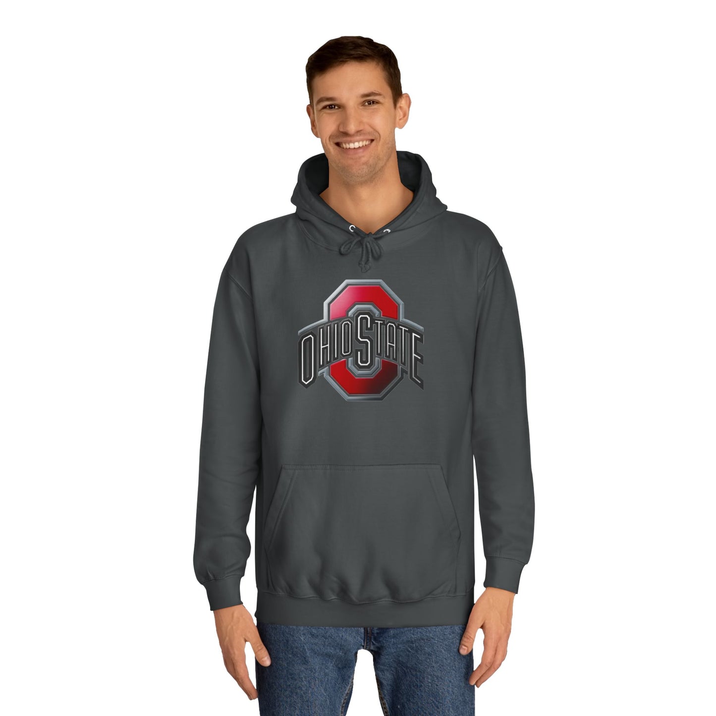 Ohio State University Unisex College Hoodie, College Apparel, Sportswear, Gift for Students, Layering Hoodie, School Spirit