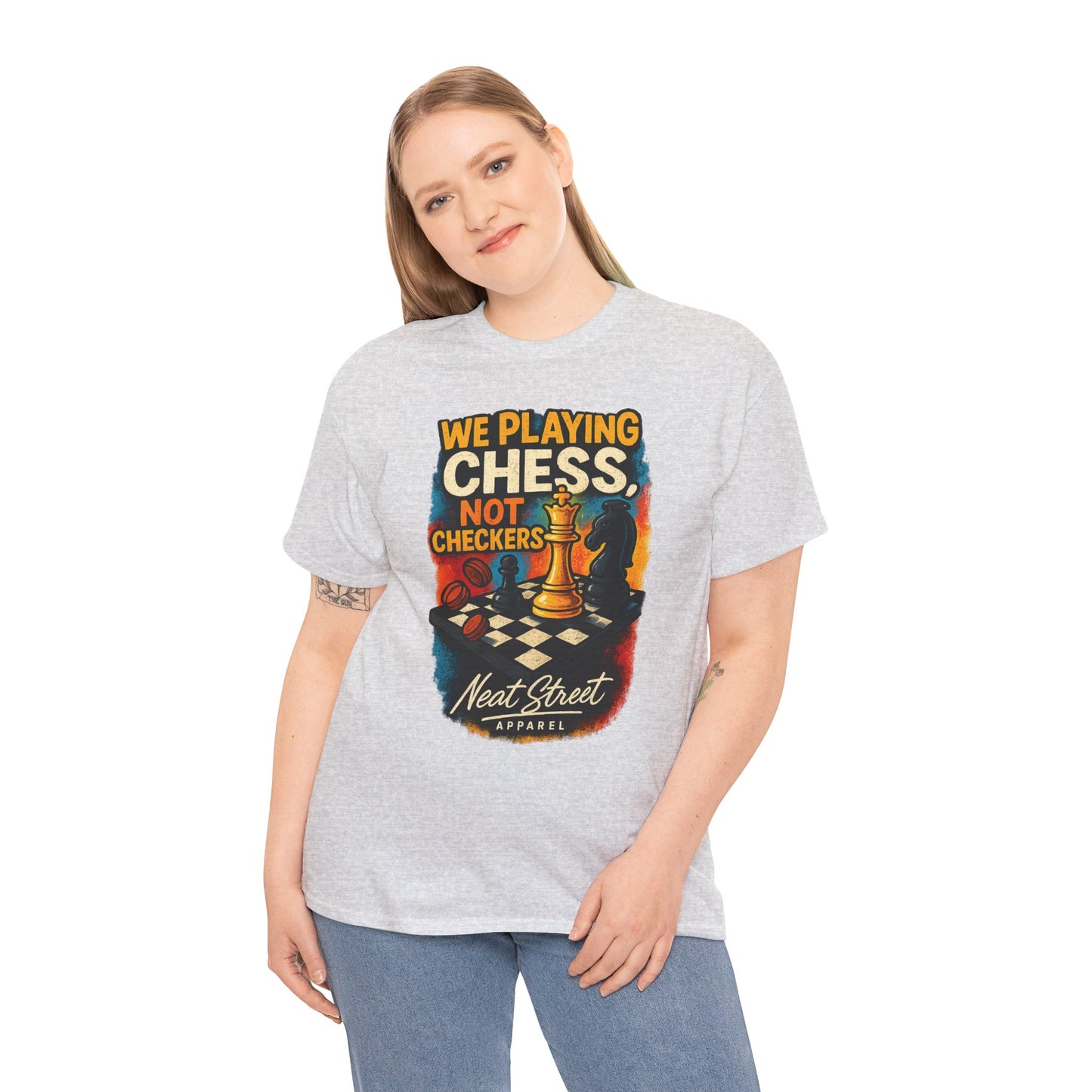 We Playing Chess Not Checkers Unisex Graphic T-Shirt