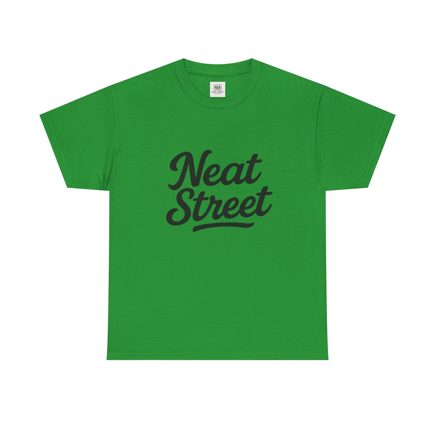 'Neat Street' Basic Tee (Black letters)