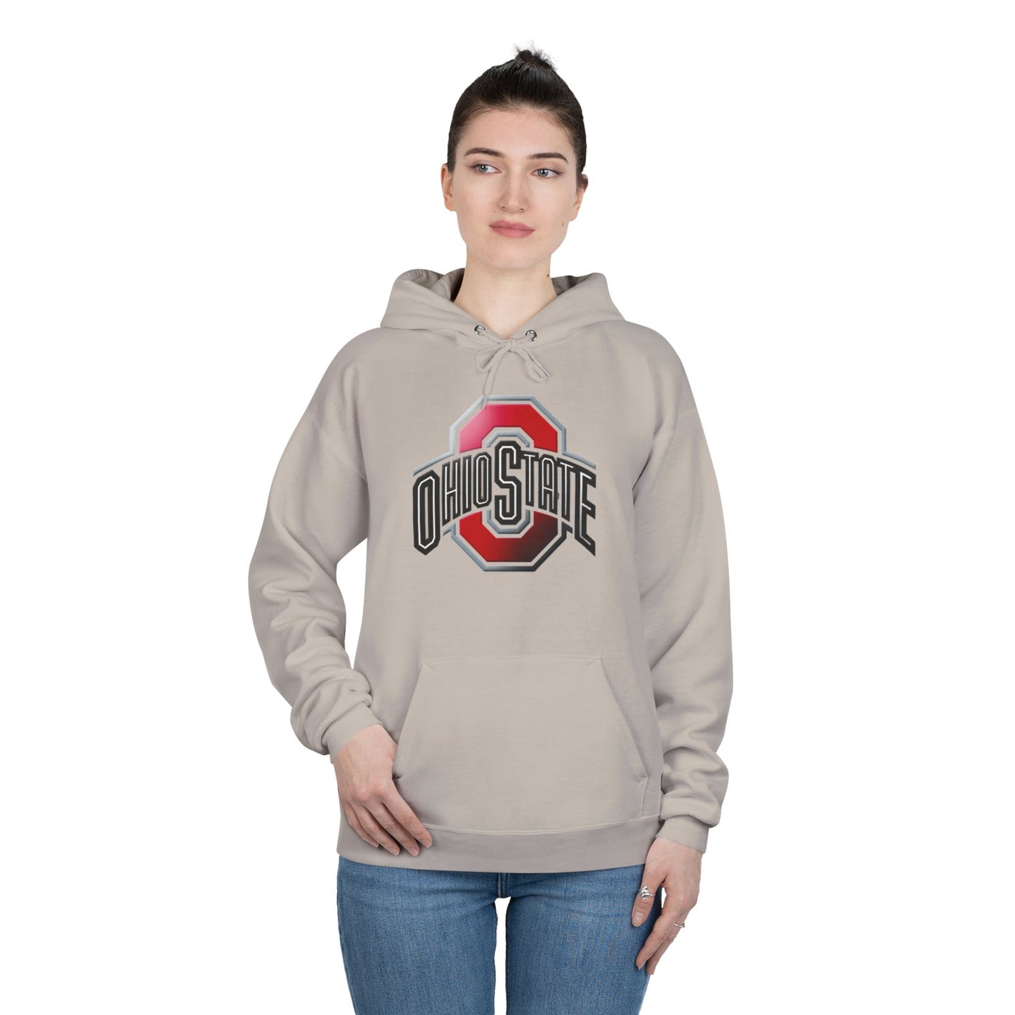 Buckeyes Unisex EcoSmart Pullover Hoodie, Sports Fan Gift, College Hoodie