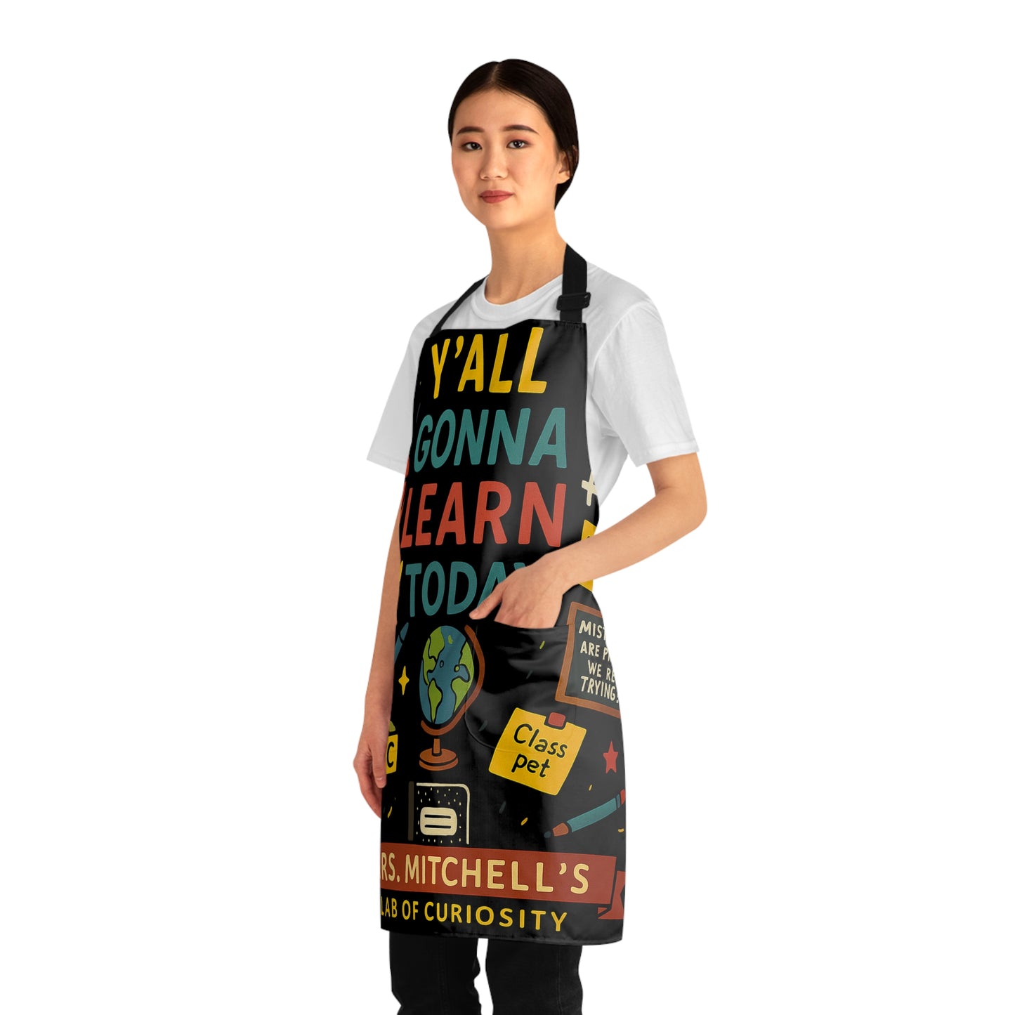 Personalized Apron - Fun Arts and Crafts Teacher Gift