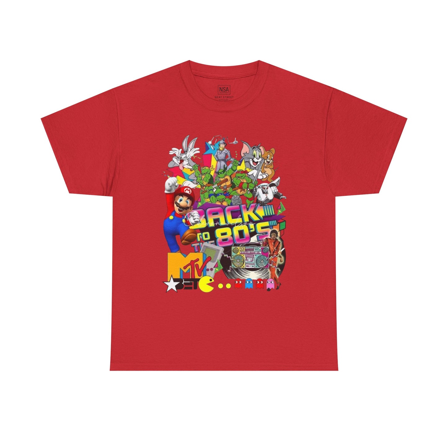 Retro 80s Unisex Heavy Cotton Tee