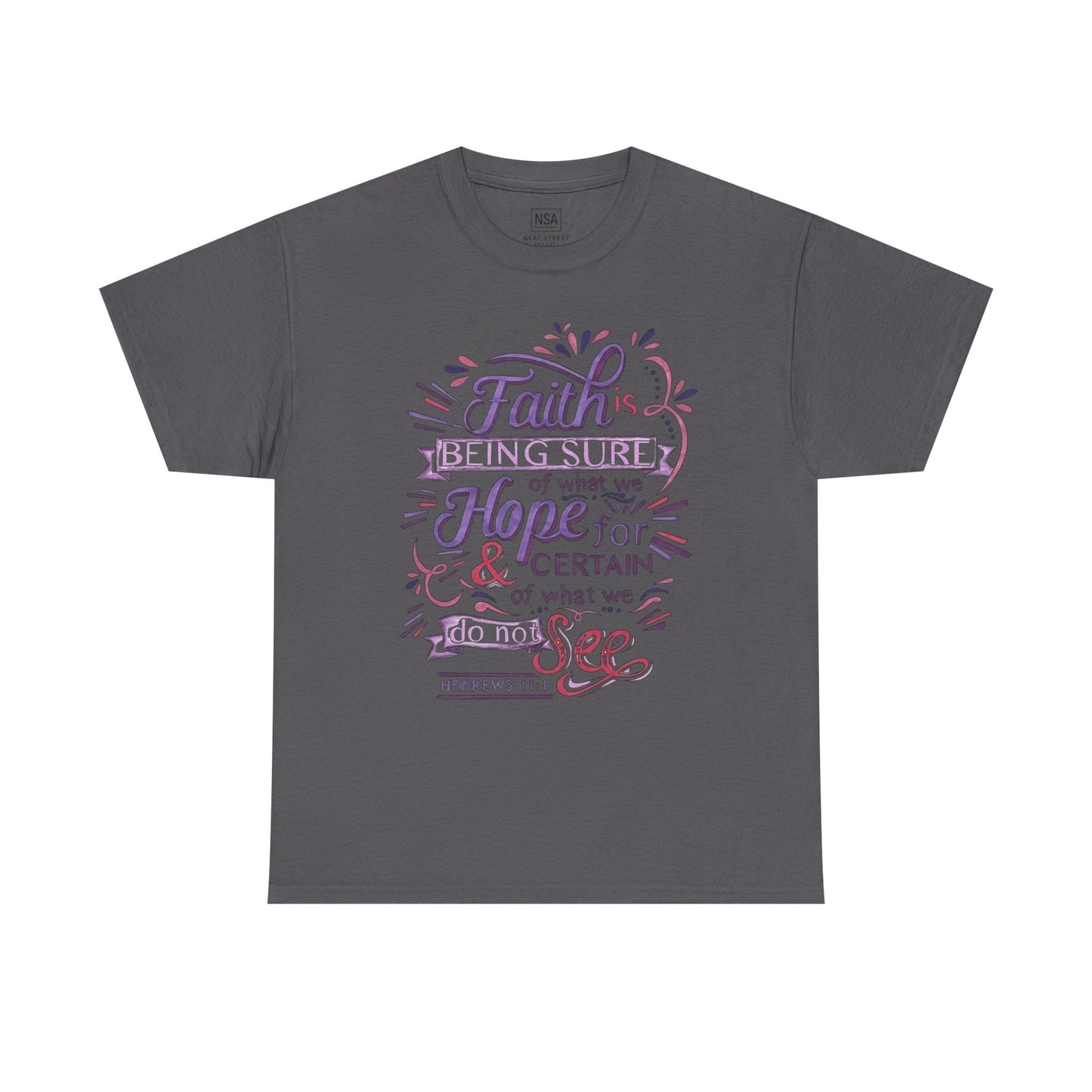 Inspirational Faith & Hope Unisex Cotton T-shirt