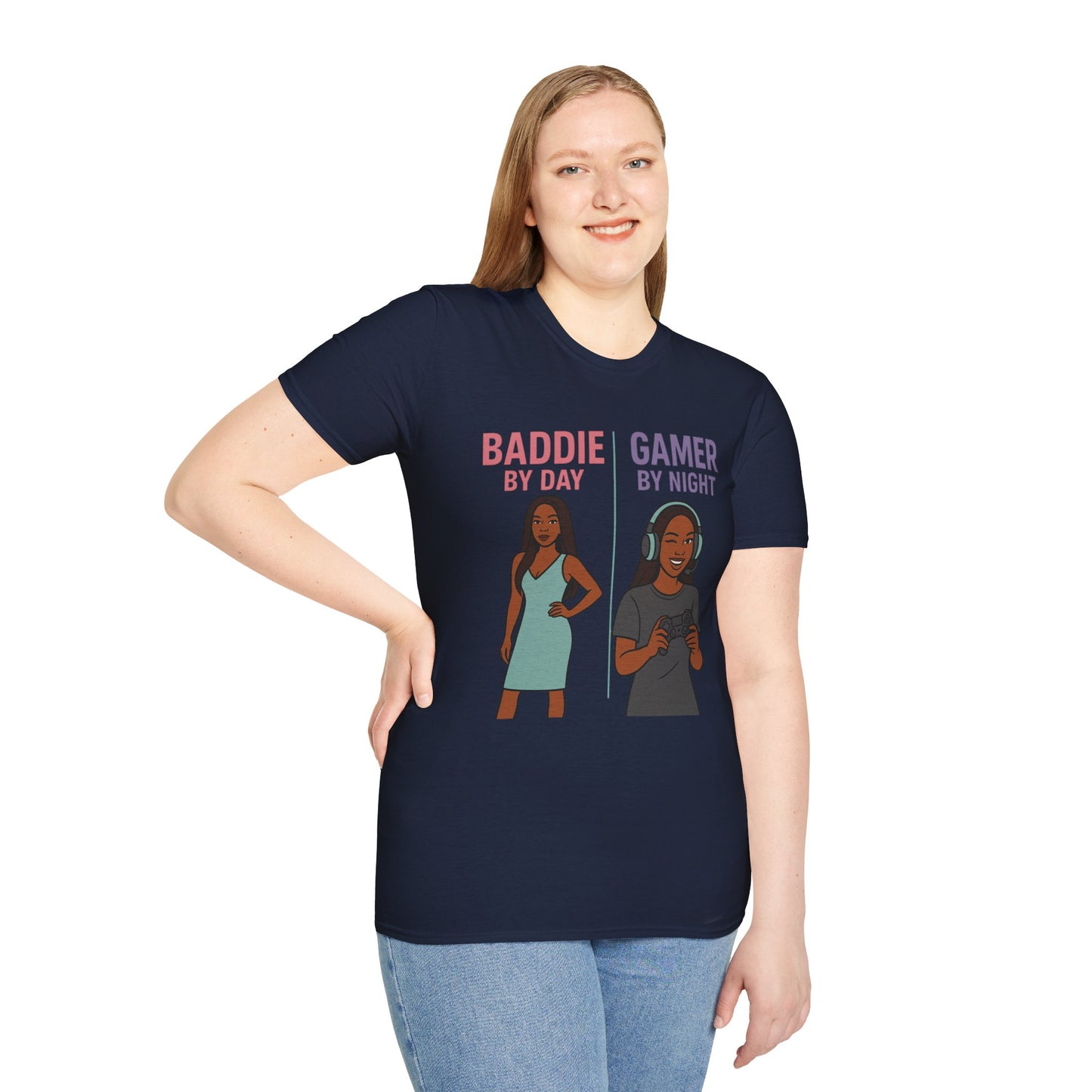 Baddie Gamer Unisex Softstyle T-Shirt