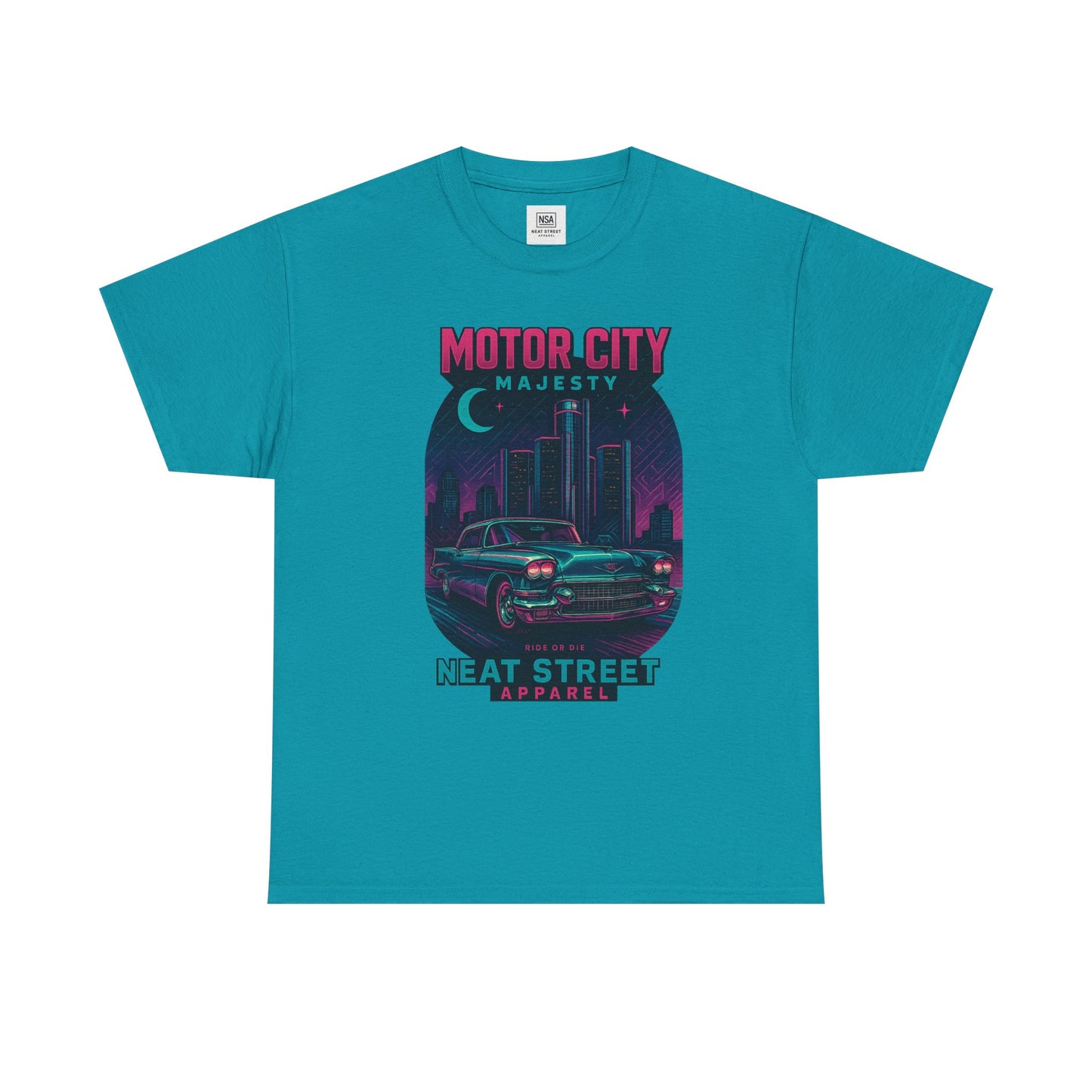 Motor City Majesty Unisex Heavy Cotton Tee