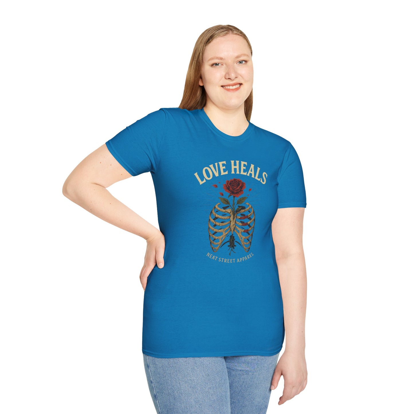 Love Heals Unisex Softstyle T-Shirt