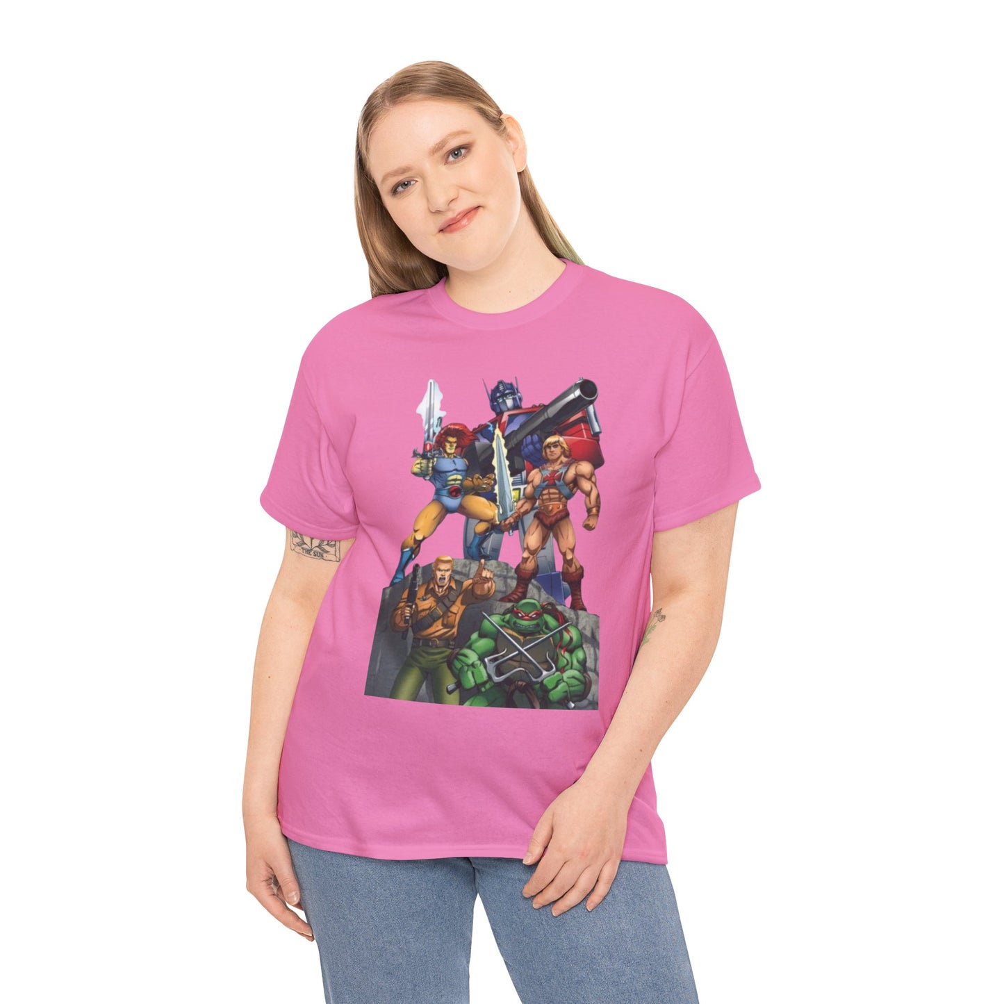 Retro 80s Action Heroes Unisex Tee