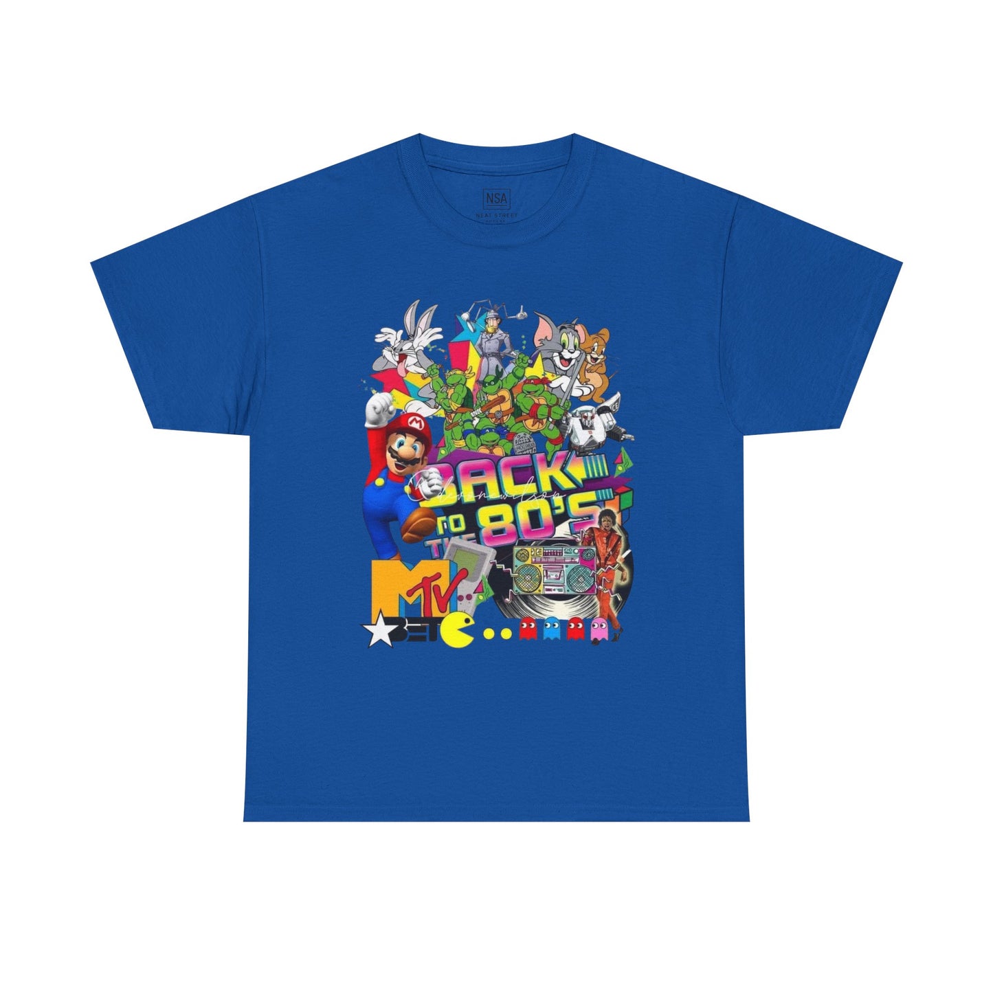 Retro 80s Unisex Heavy Cotton Tee