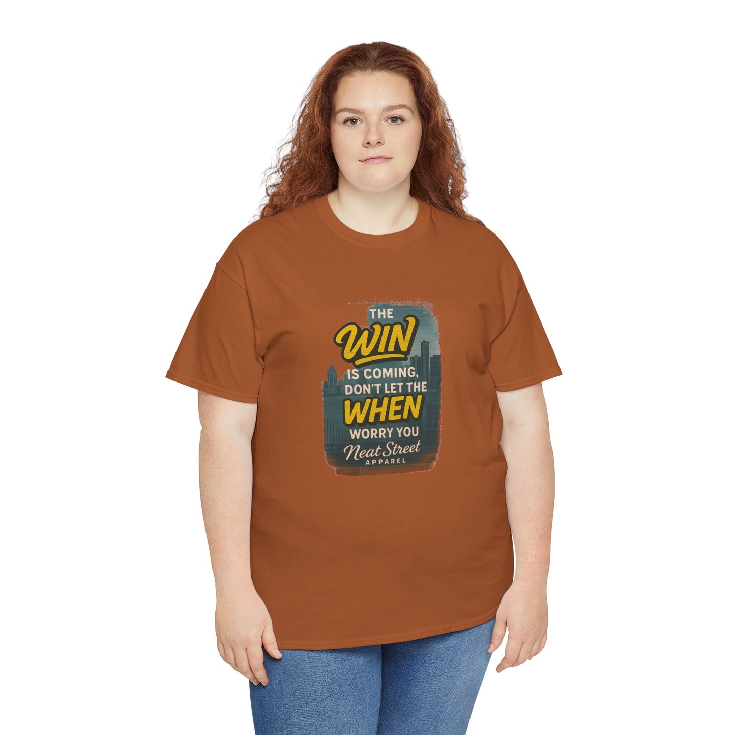 "The Win is Coming" Unisex Heavy Cotton Tee