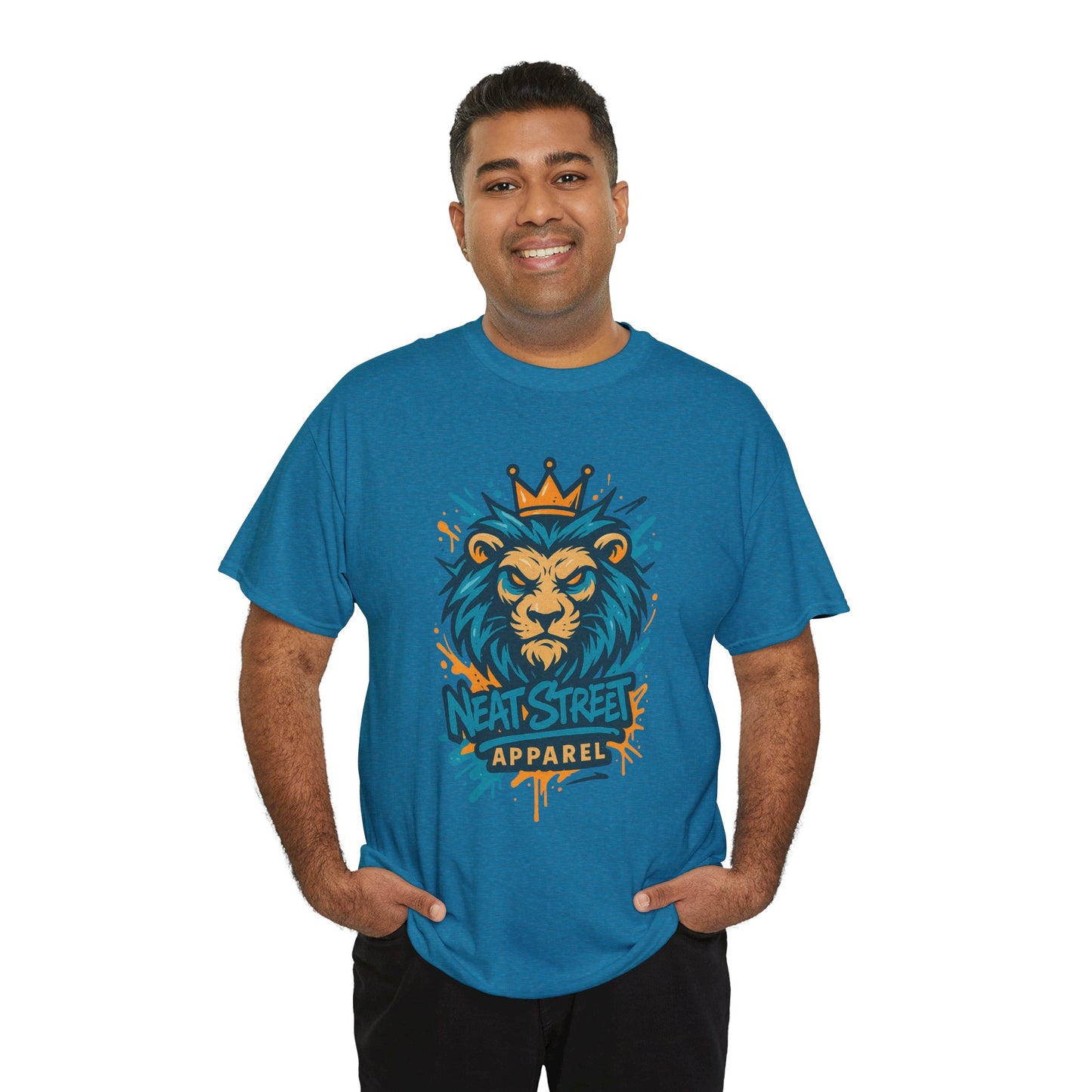 King Lion Graphic Unisex Heavy Cotton Tee