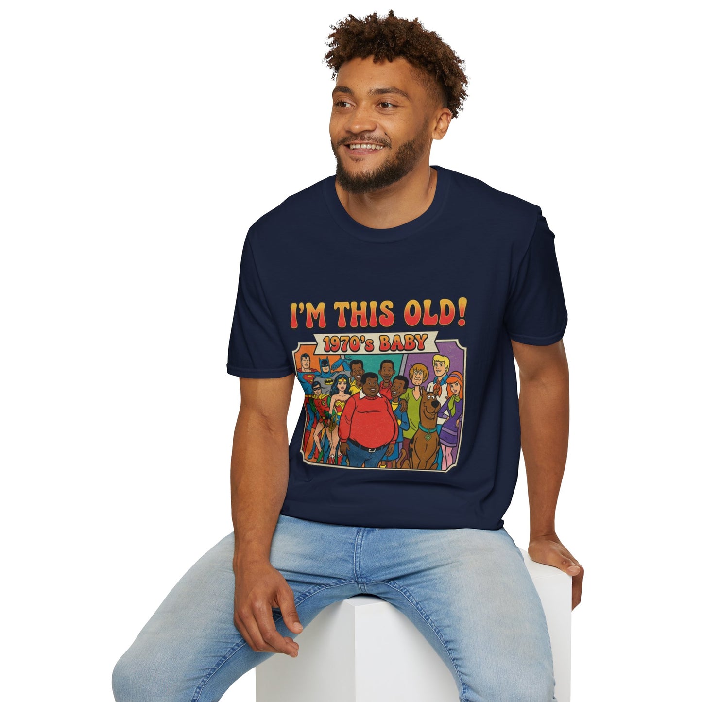 I'm This Old! 1970s Baby T-Shirt