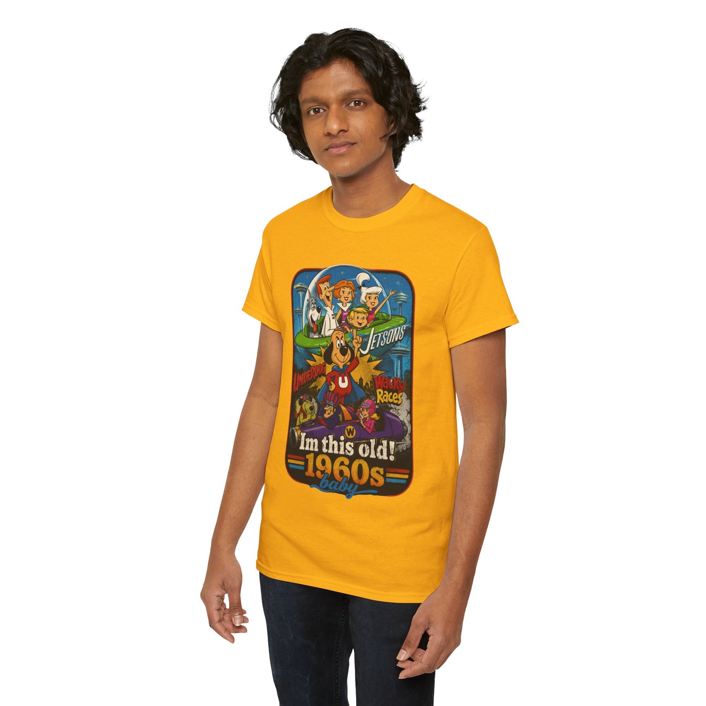 I'm This Old! 1960s Baby T-Shirt