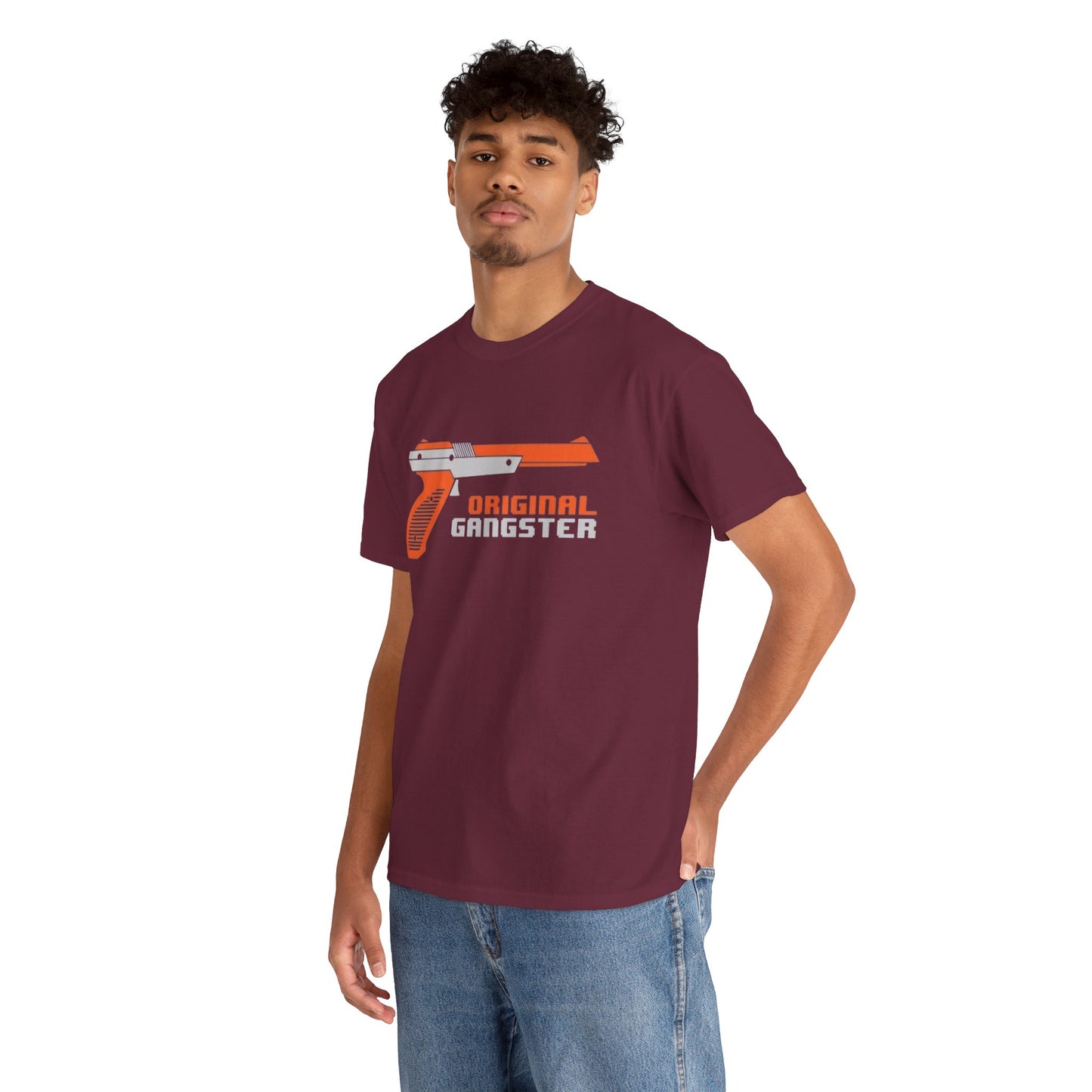 Original Gangster Retro Gaming Unisex Heavy Cotton Tee