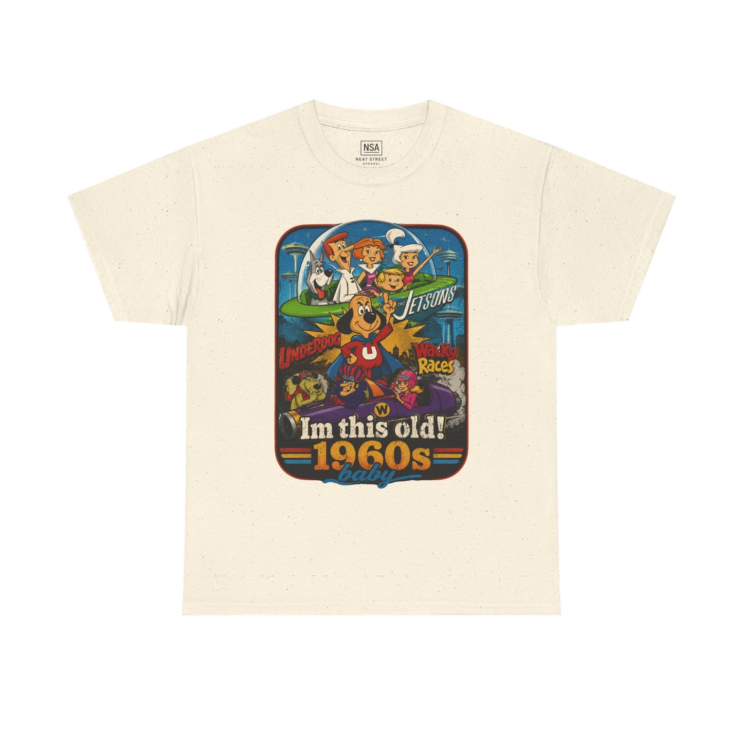 I'm This Old! 1960s Baby T-Shirt