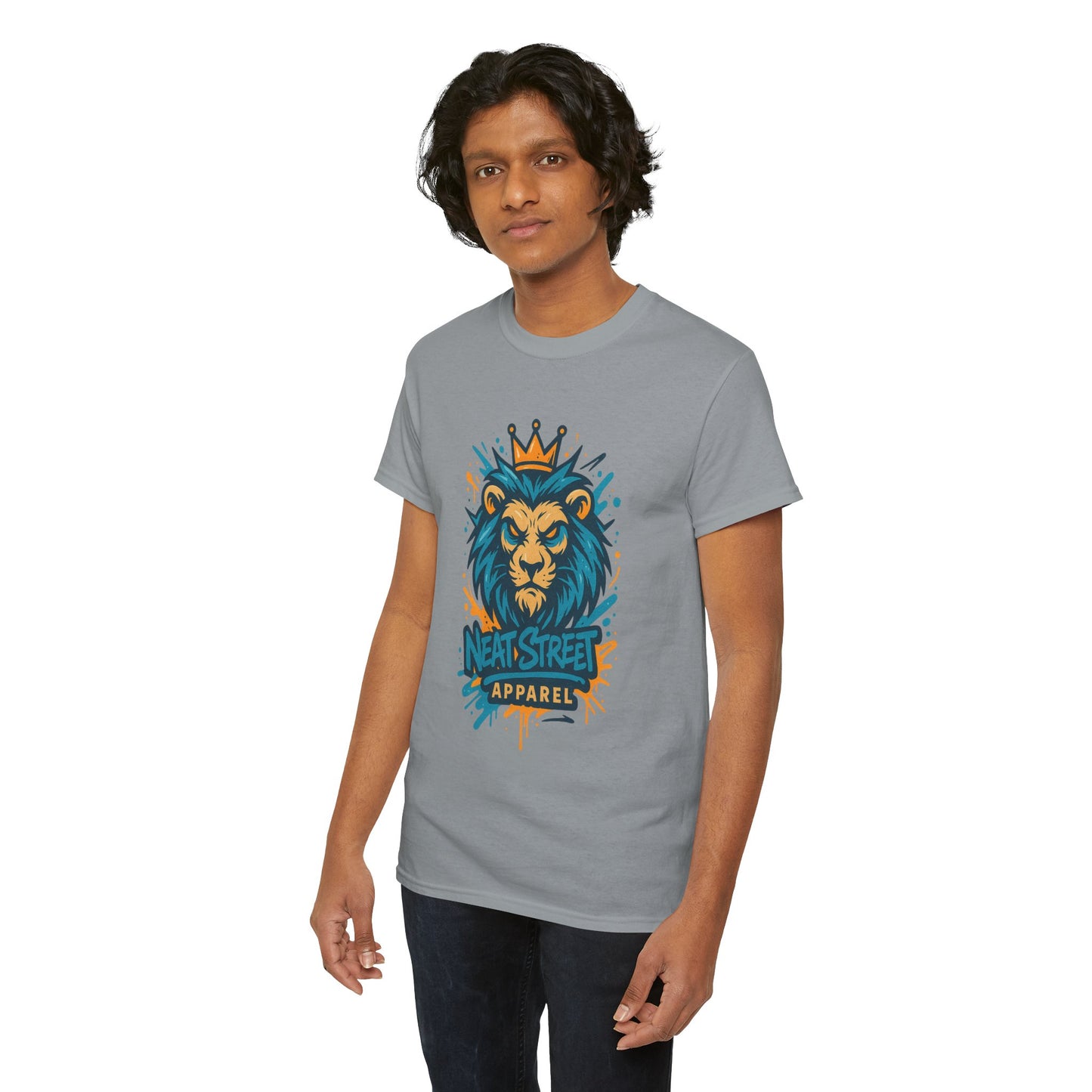 King Lion Graphic Unisex Heavy Cotton Tee