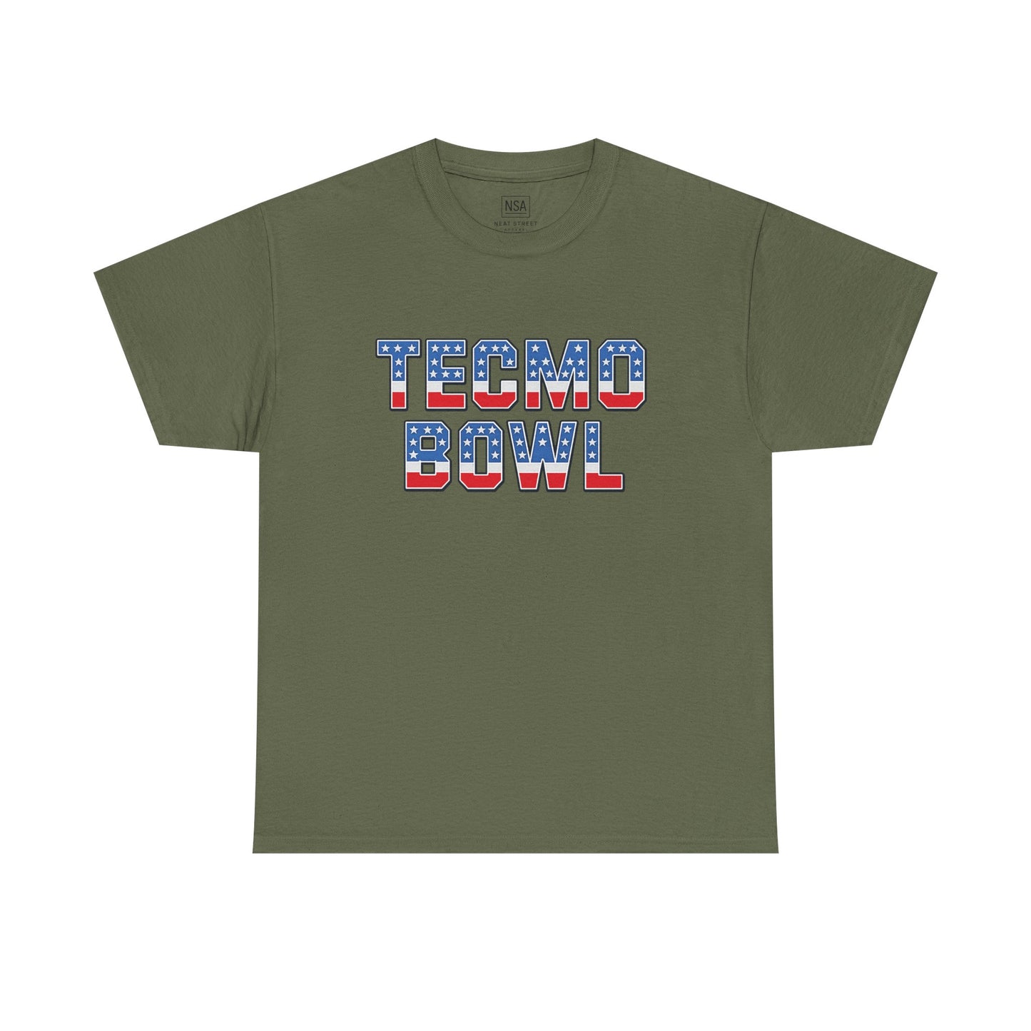Tecmo Bowl Retro Unisex Heavy Cotton Tee