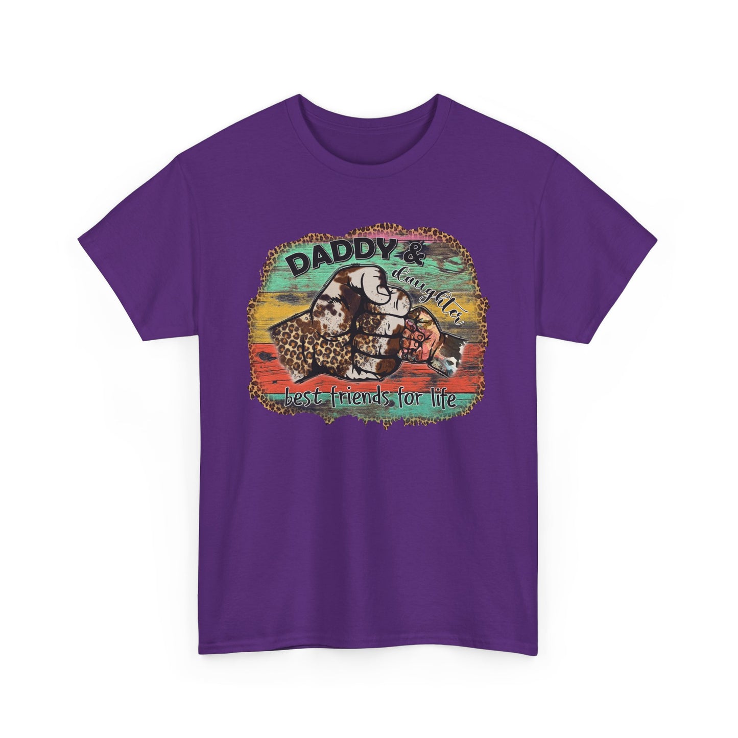 Rasta Retro Graphic Tee for Dads | Unisex Heavy Cotton T-Shirt