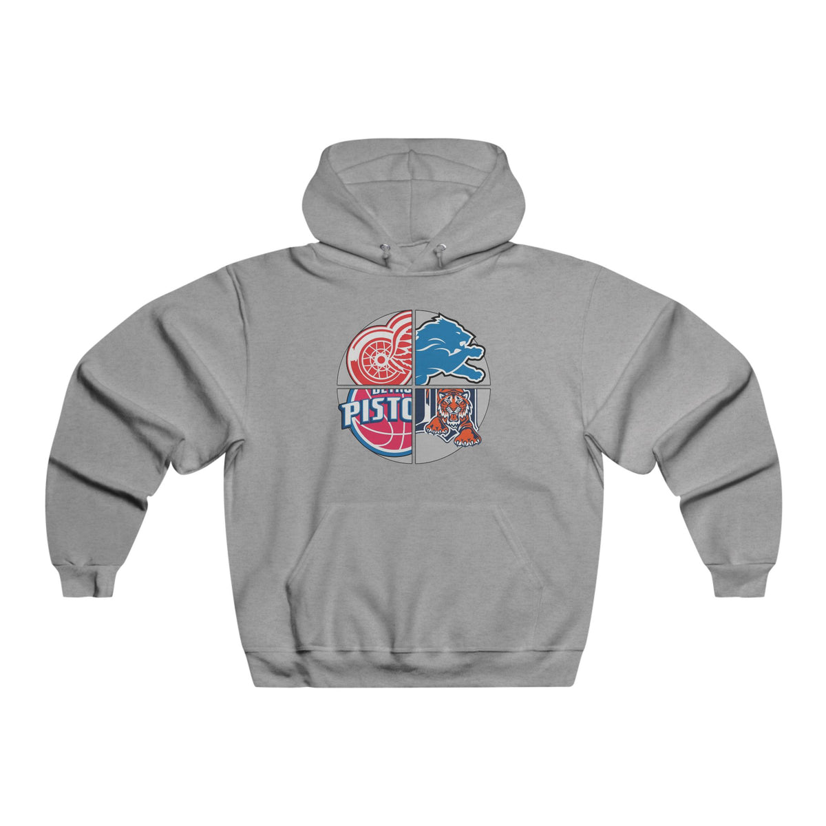 Detroit Major Sports Hoodie - Pullover