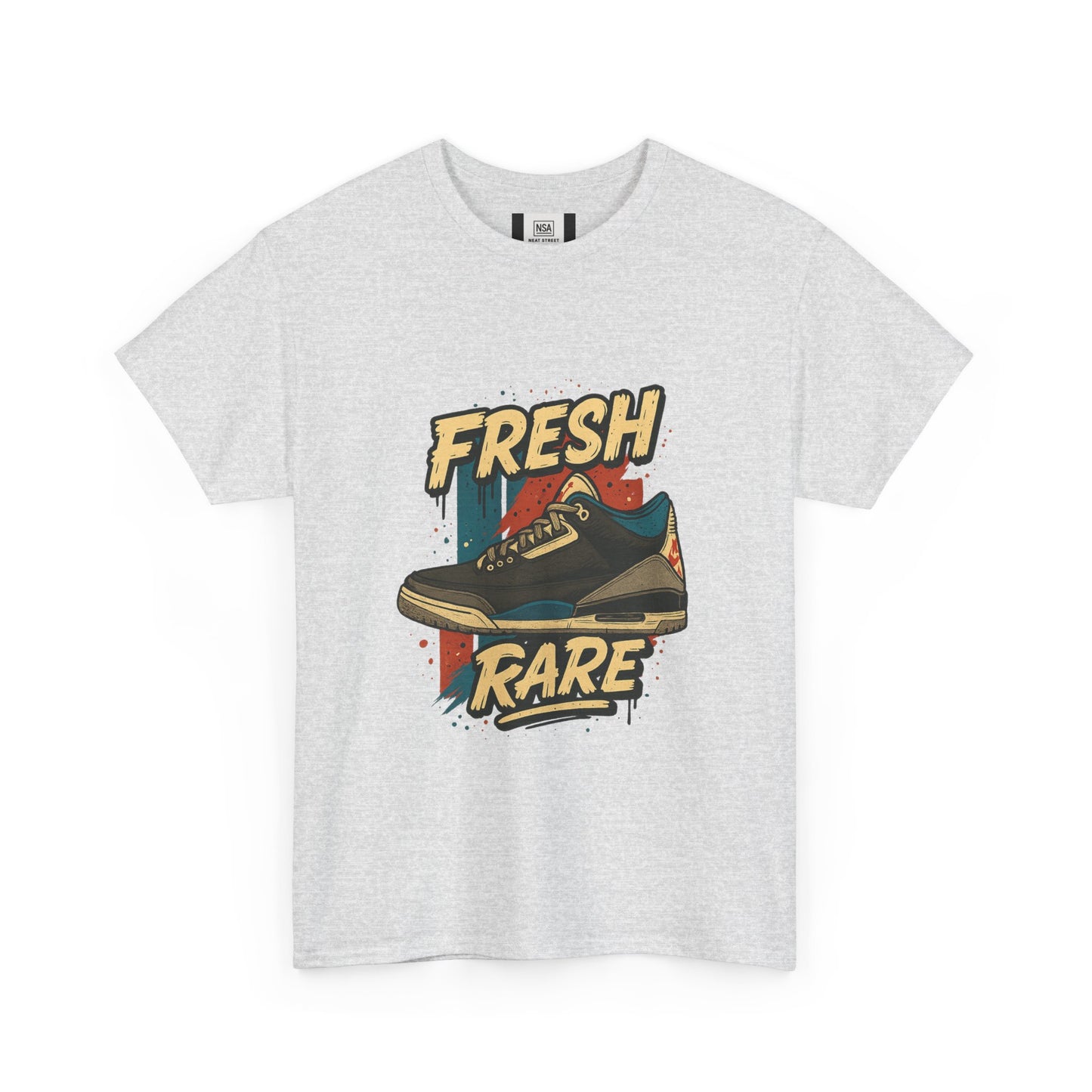 Streetwear Graphic Tee - 'Fresh-Rare' Unisex Heavy Cotton T-Shirt for Rare Air Jordan 3 release