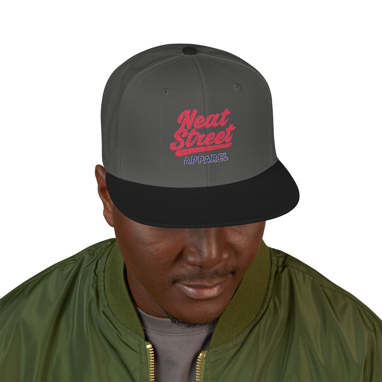 Cool Embroidered Snapback Hat - Neat Street Apparel