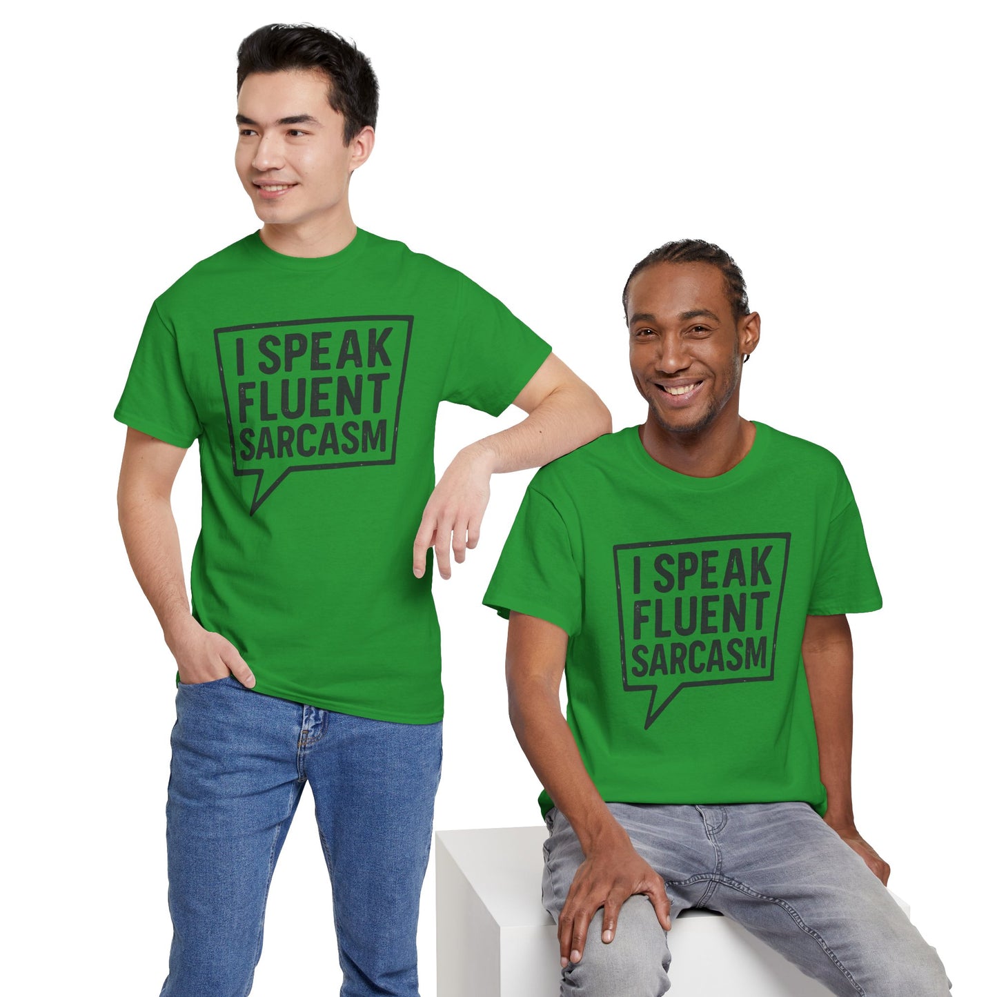 Fluent Sarcasm Humor Tee Unisex Cotton T-Shirt