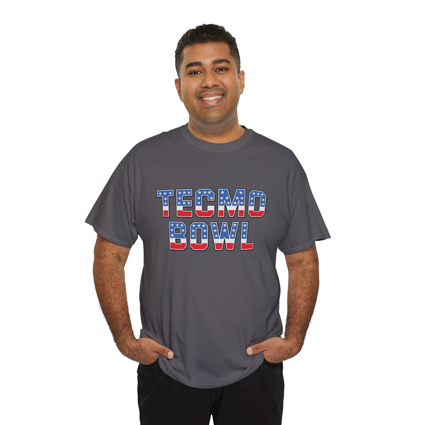 Tecmo Bowl Retro Unisex Heavy Cotton Tee