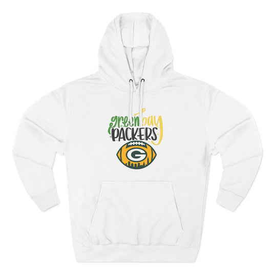 Green Bay Packers Logo Hoodie — Fleece Pullover for Fans