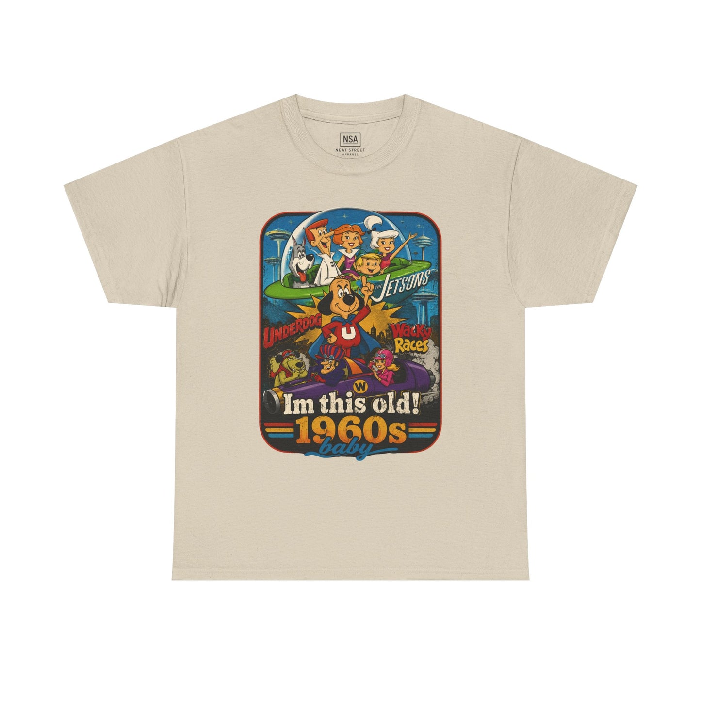 I'm This Old! 1960s Baby T-Shirt