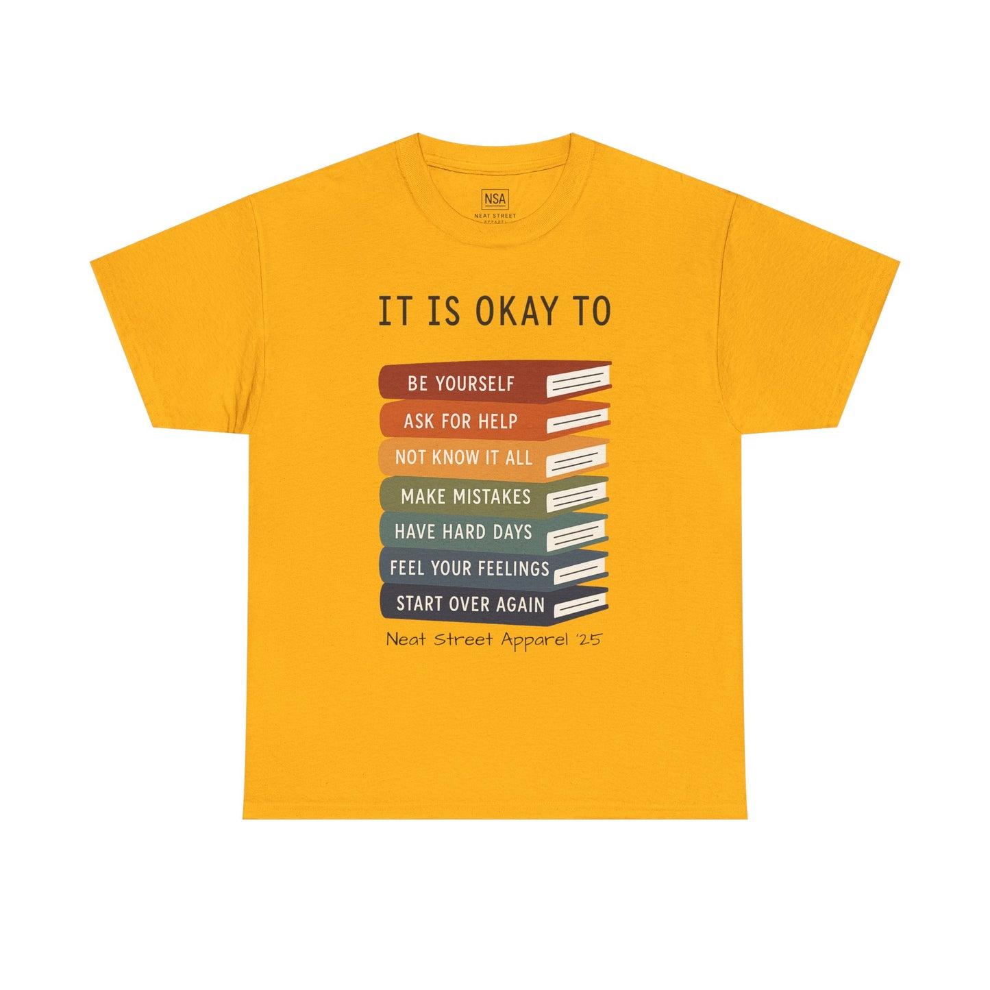 Inspirational Message Cotton Tee