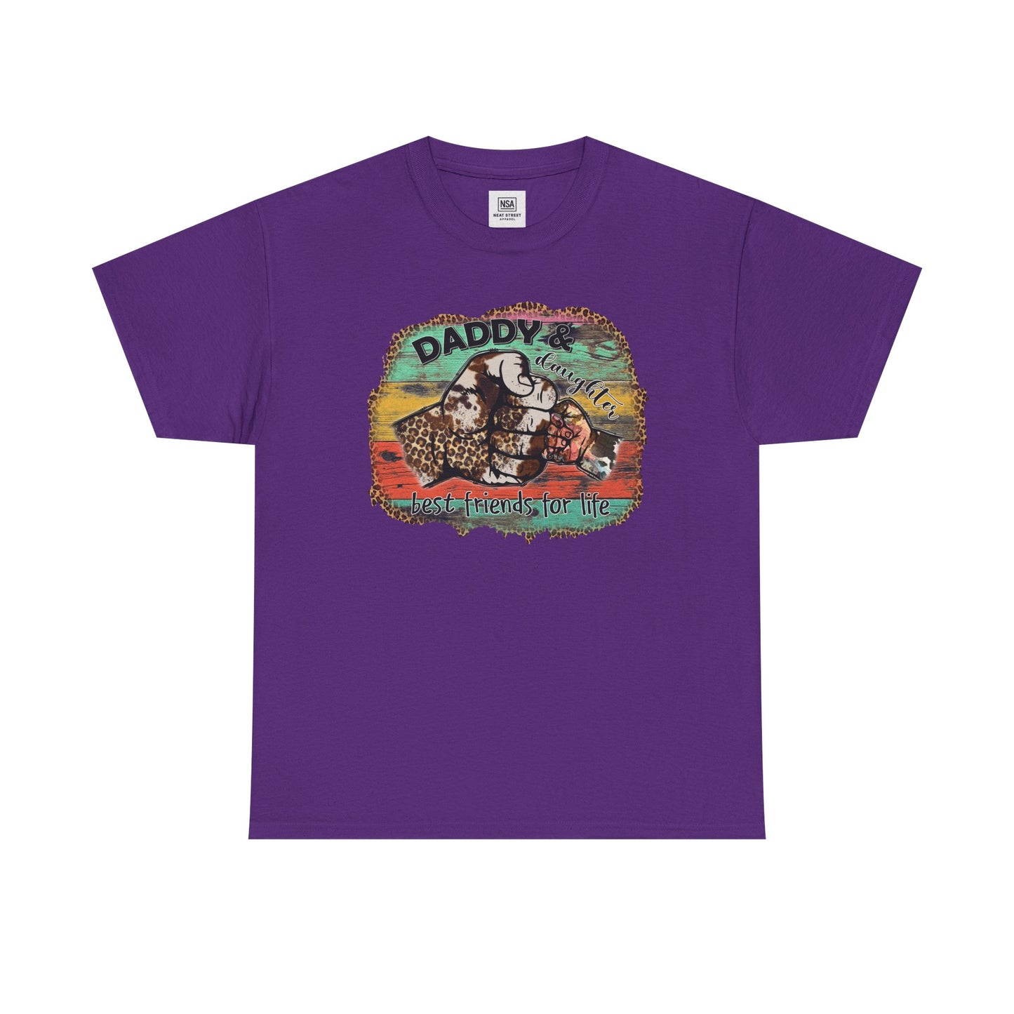 Rasta Retro Graphic Tee for Dads | Unisex Heavy Cotton T-Shirt