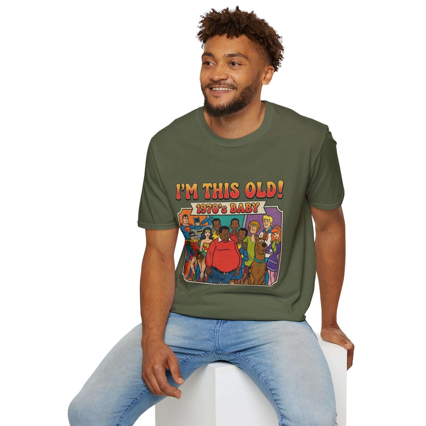 I'm This Old! 1970s Baby T-Shirt