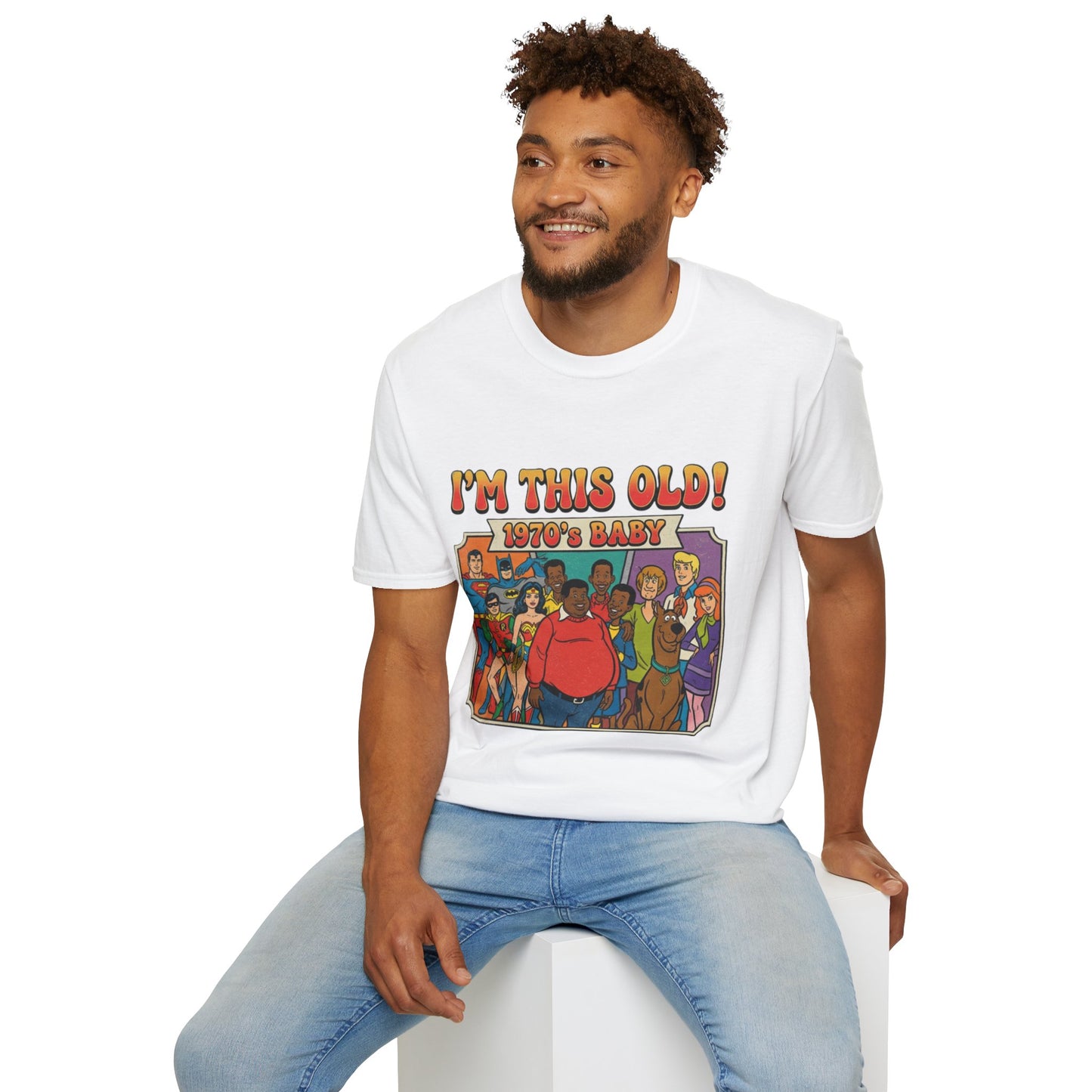 I'm This Old! 1970s Baby T-Shirt