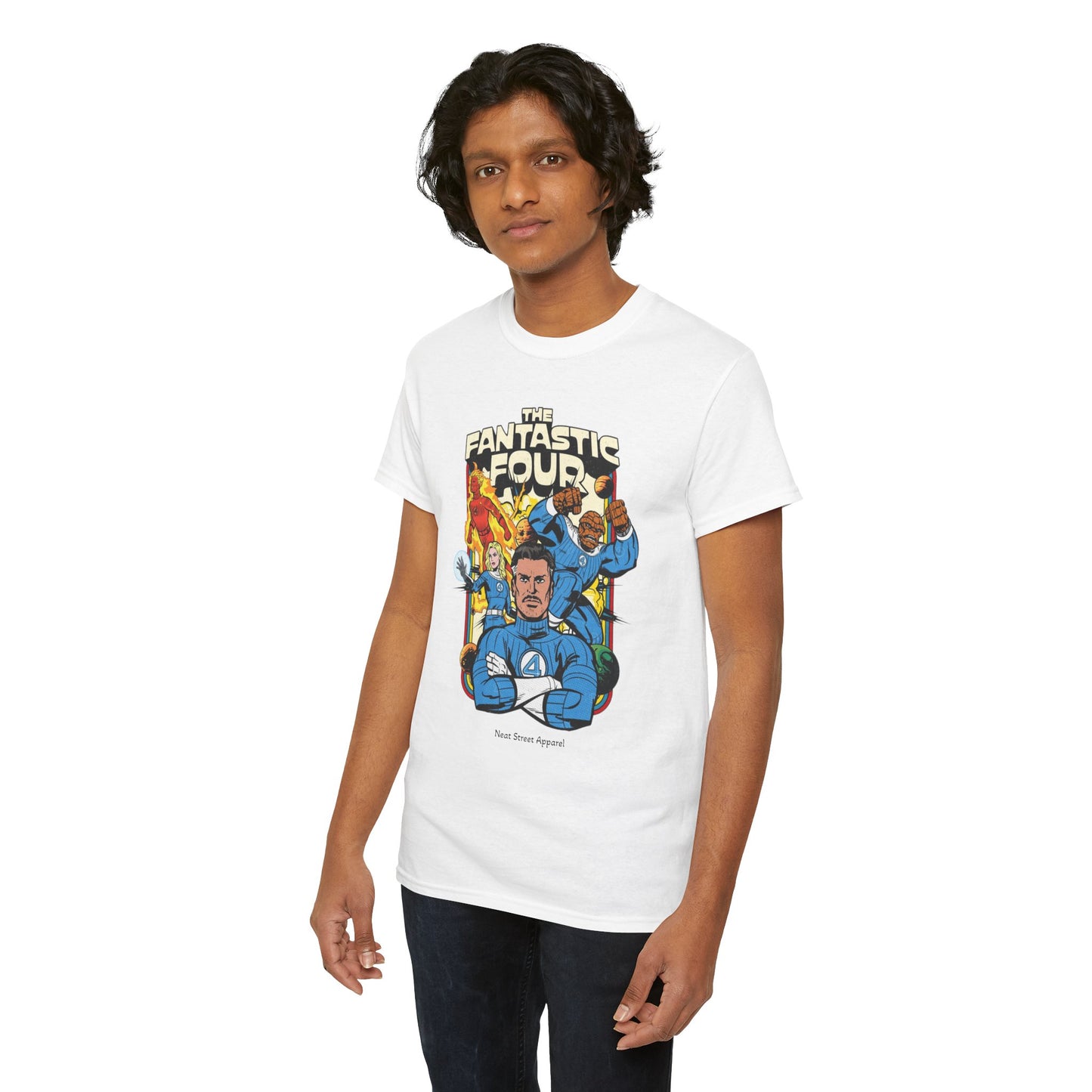 Fantastic Four Retro Graphic Tee