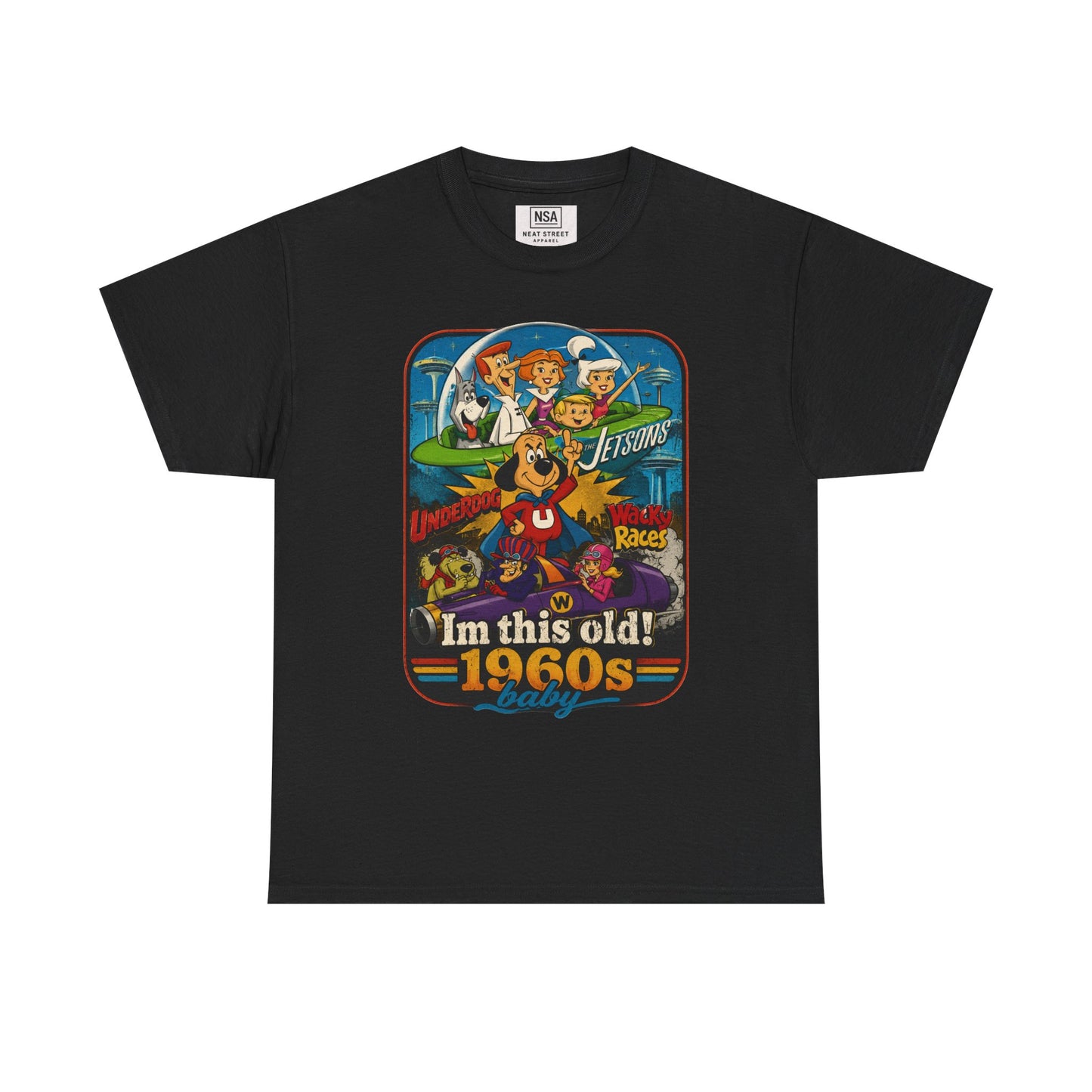I'm This Old! 1960s Baby T-Shirt