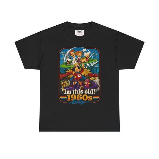 I'm This Old! 1960s Baby T-Shirt