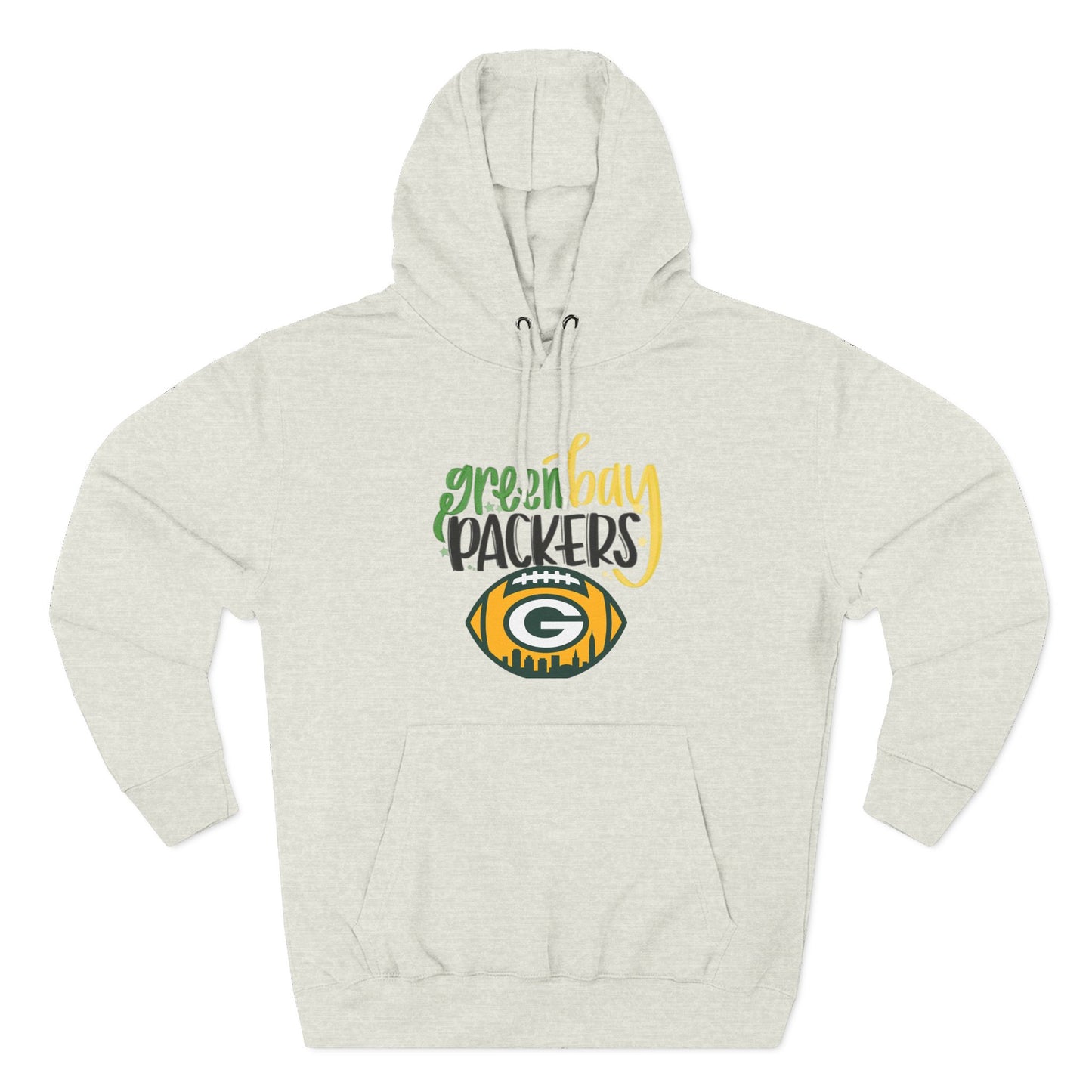Green Bay Packers Logo Hoodie — Fleece Pullover for Fans
