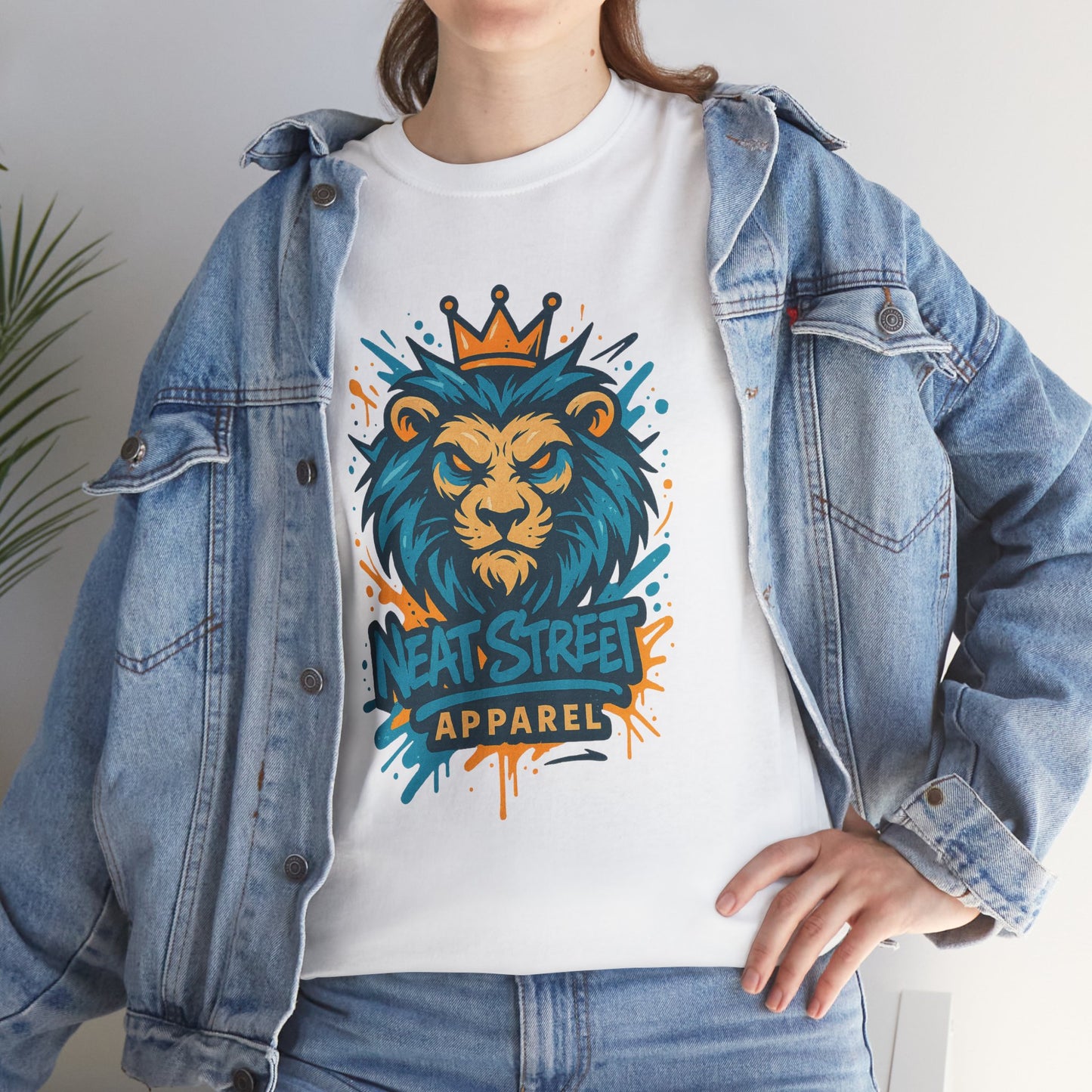 King Lion Graphic Unisex Heavy Cotton Tee