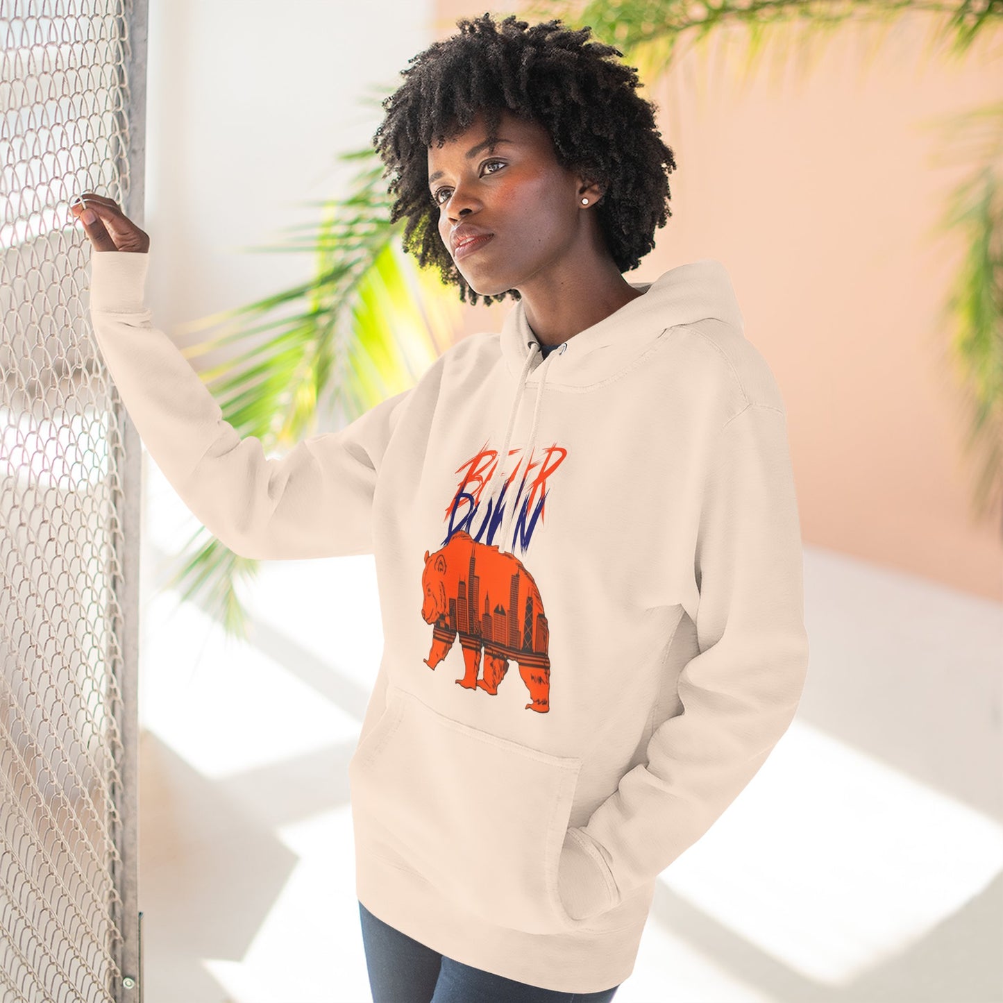 Bear Down Cityscape Hoodie — Chicago Bears Pullover