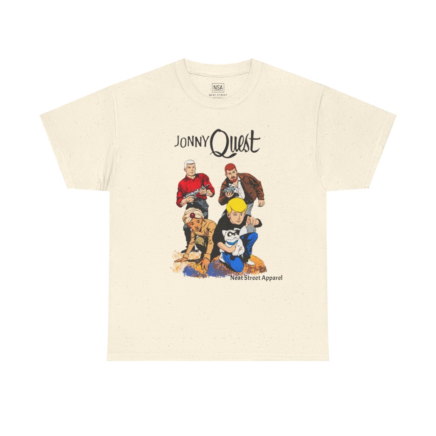 Jonny Quest Cartoon Unisex Heavy Cotton Tee